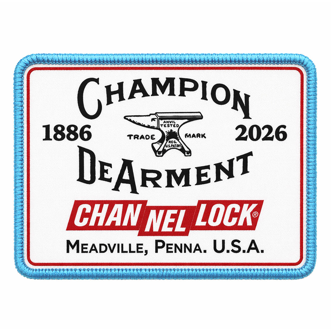 CHANNELLOCK® Champion DeArment Patch