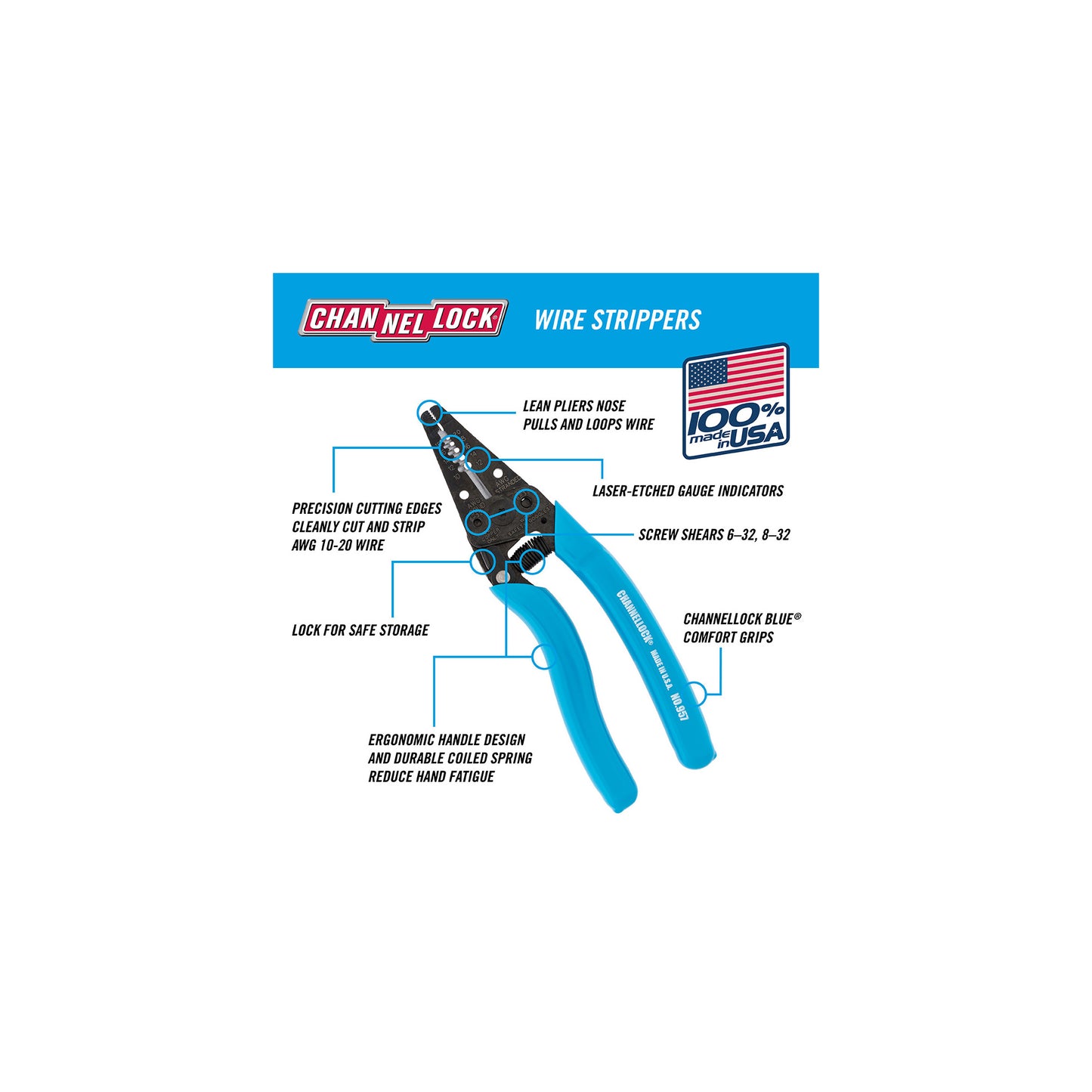 7-inch Wire Stripper (957)