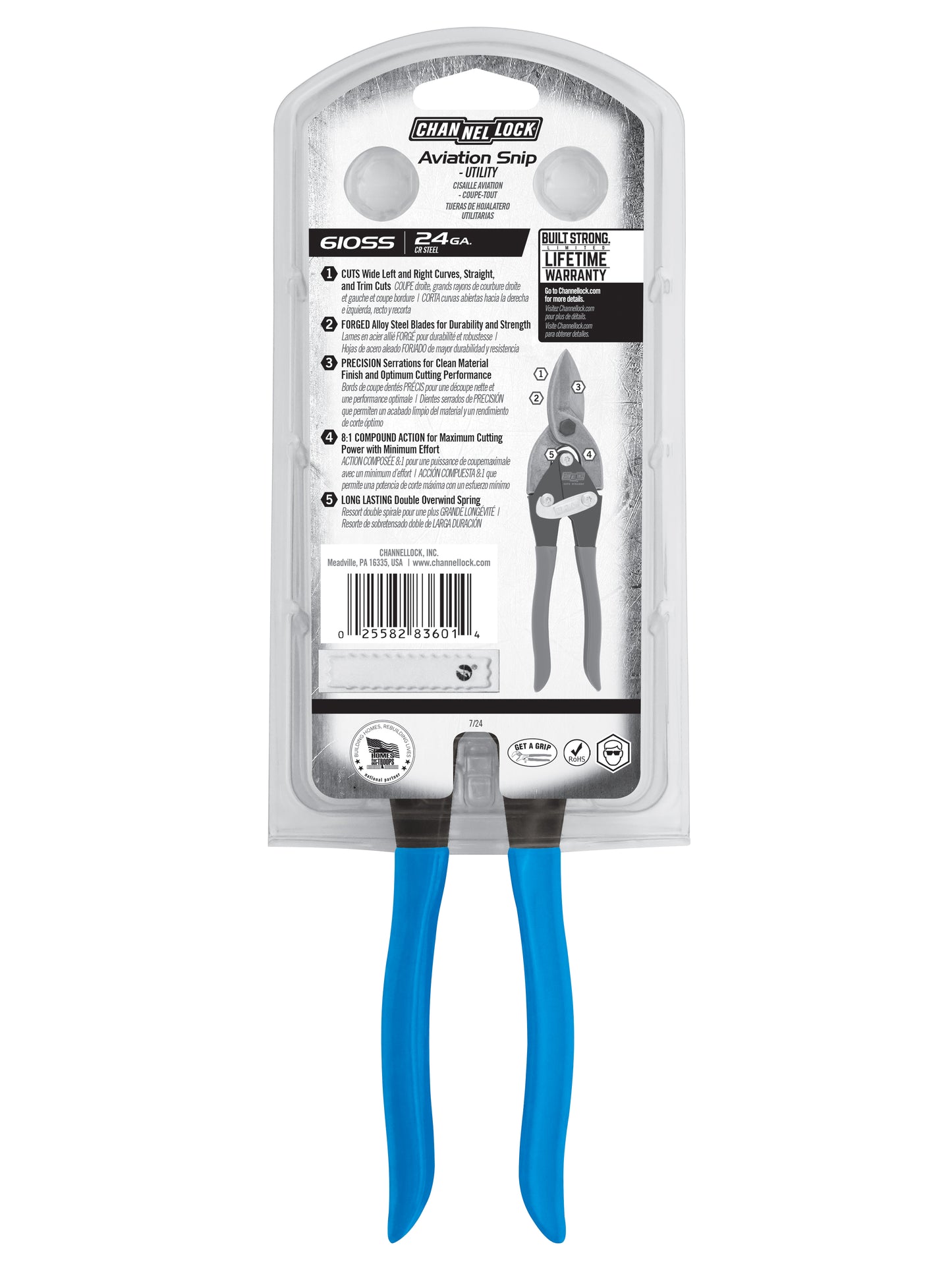 10-inch Utility Aviation Snip (610SS)