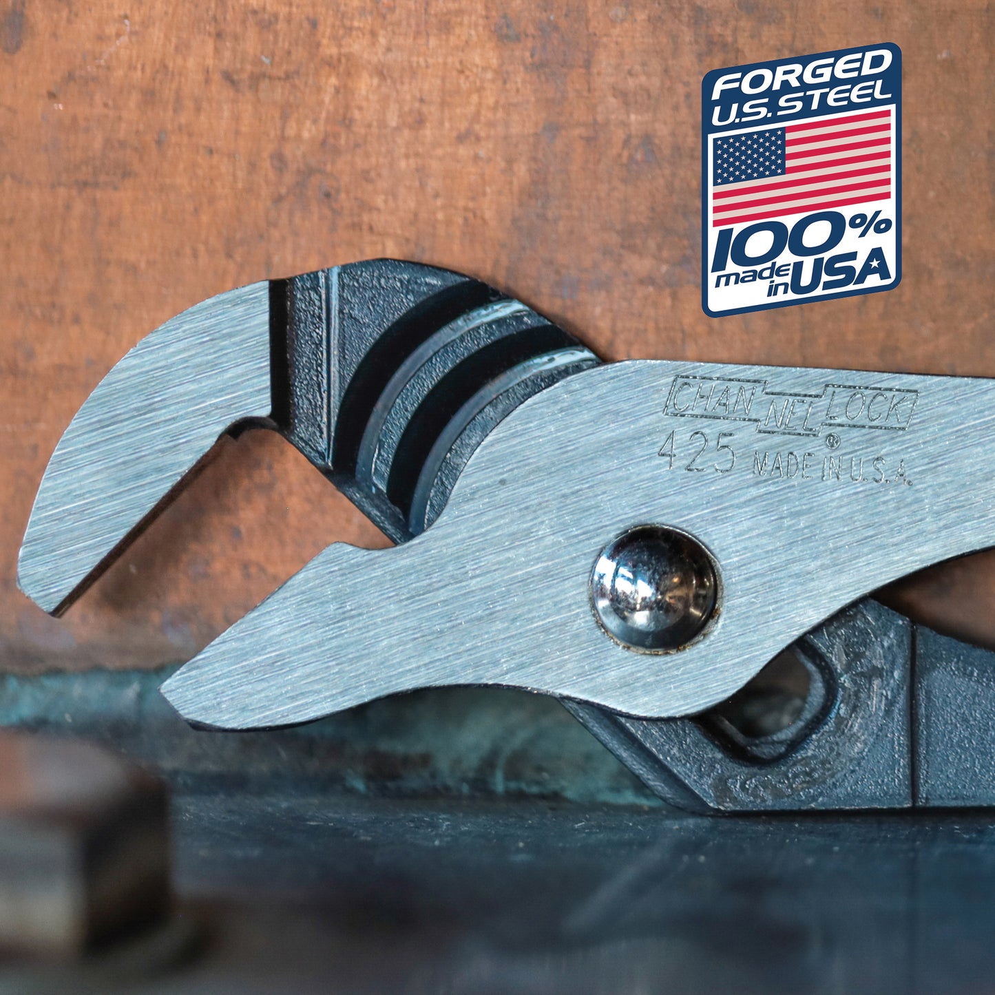 6.5-inch Smooth Jaw Tongue & Groove Pliers (425)