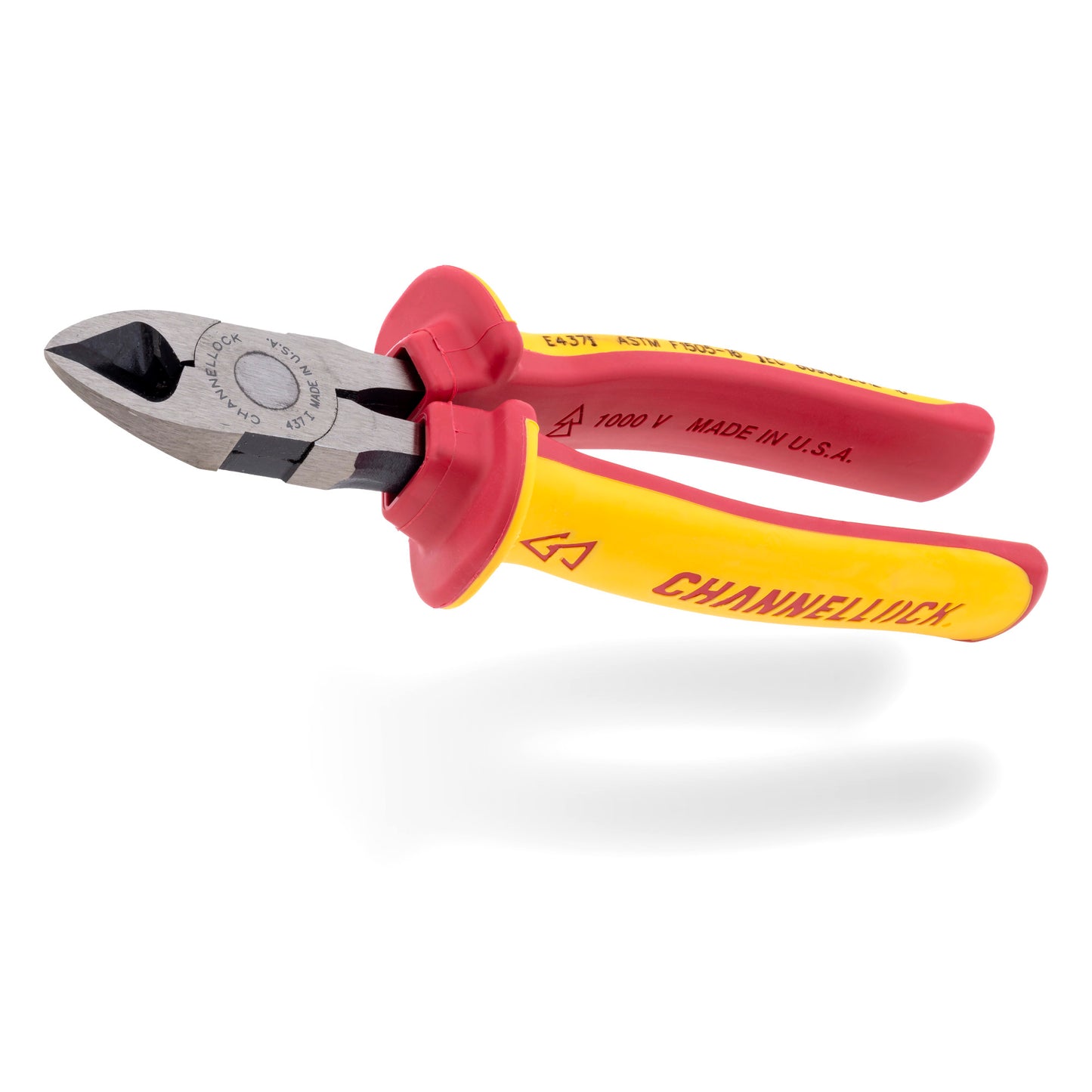 7-inch Diagonal Cutting Pliers w/ 1000V Insulated Grip (437I)