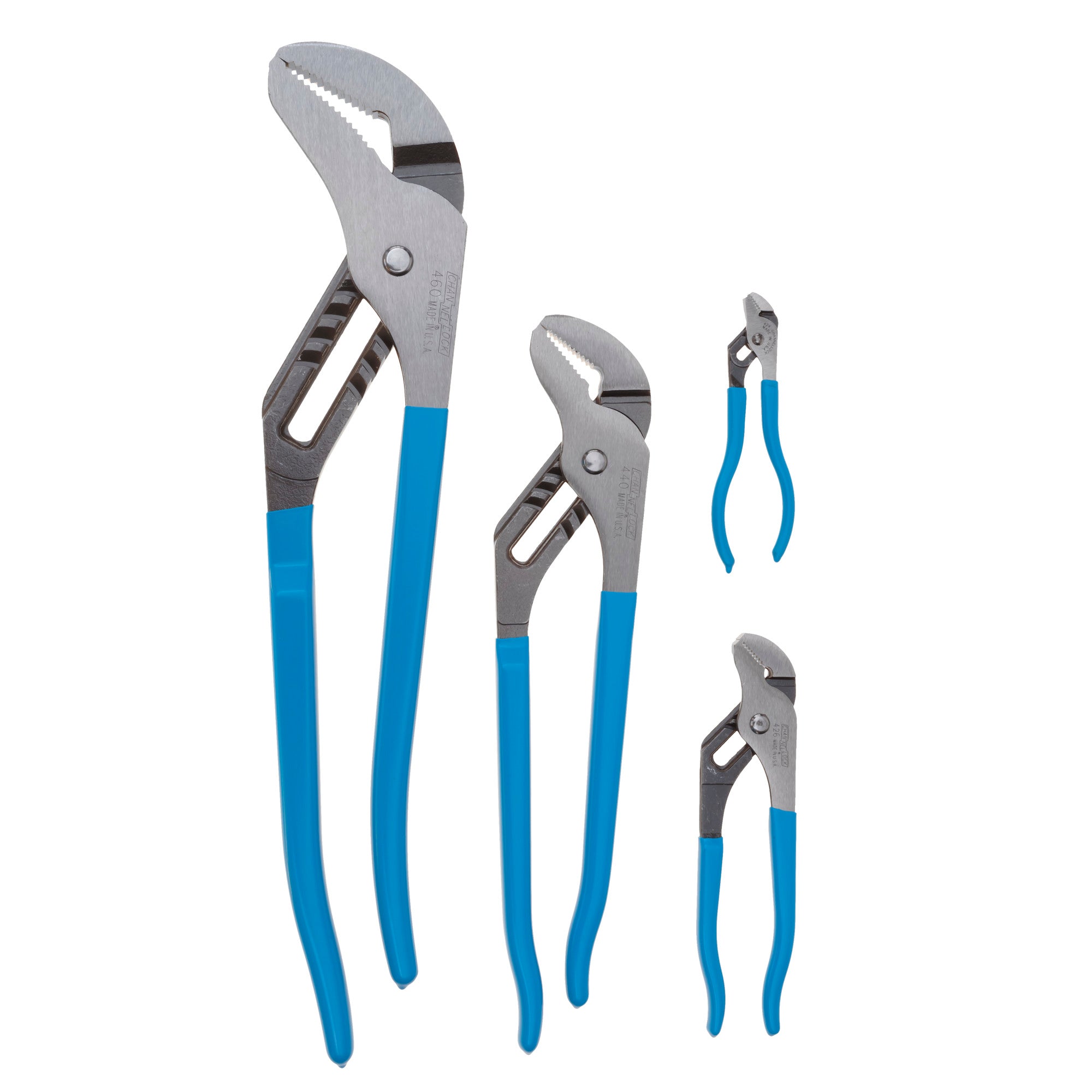 Swpeet 5-Piece Pliers Set With Storage Pouch – Includes Tongue & Groove, Water Pump, Long Nose, Diagonal Cutting, Locking Pliers, Adjustable Wrench & Linesman – 6″ To 10″ – For Home, Workshop, Plumbing