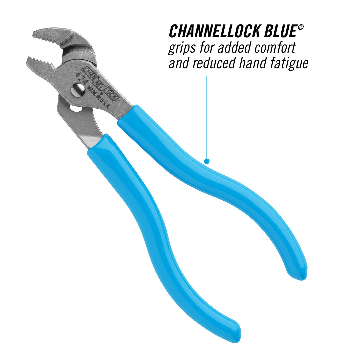 4.5-inch Straight Jaw Tongue & Groove Pliers (424)