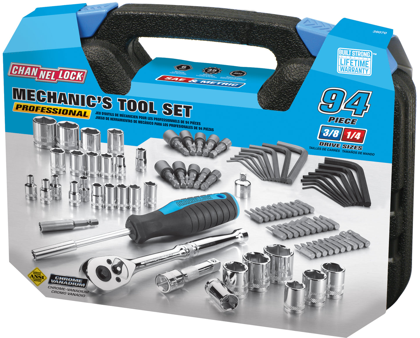 94pc Mechanic's Tool Set (39070)
