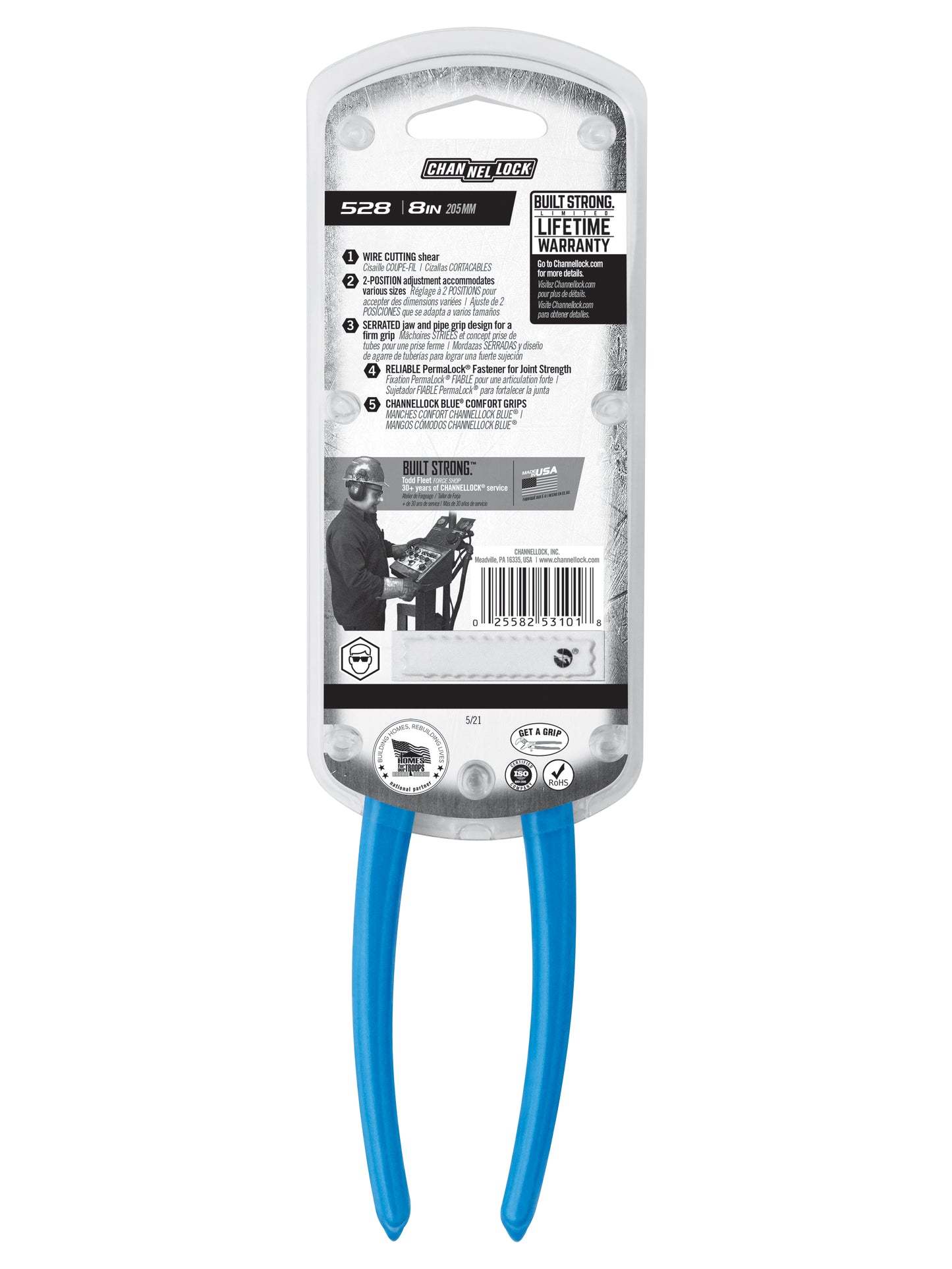 8-inch Slip Joint Pliers (528)