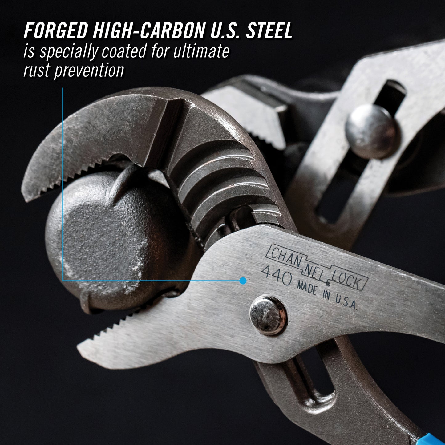 12-inch Straight Jaw Tongue & Groove Pliers (440)