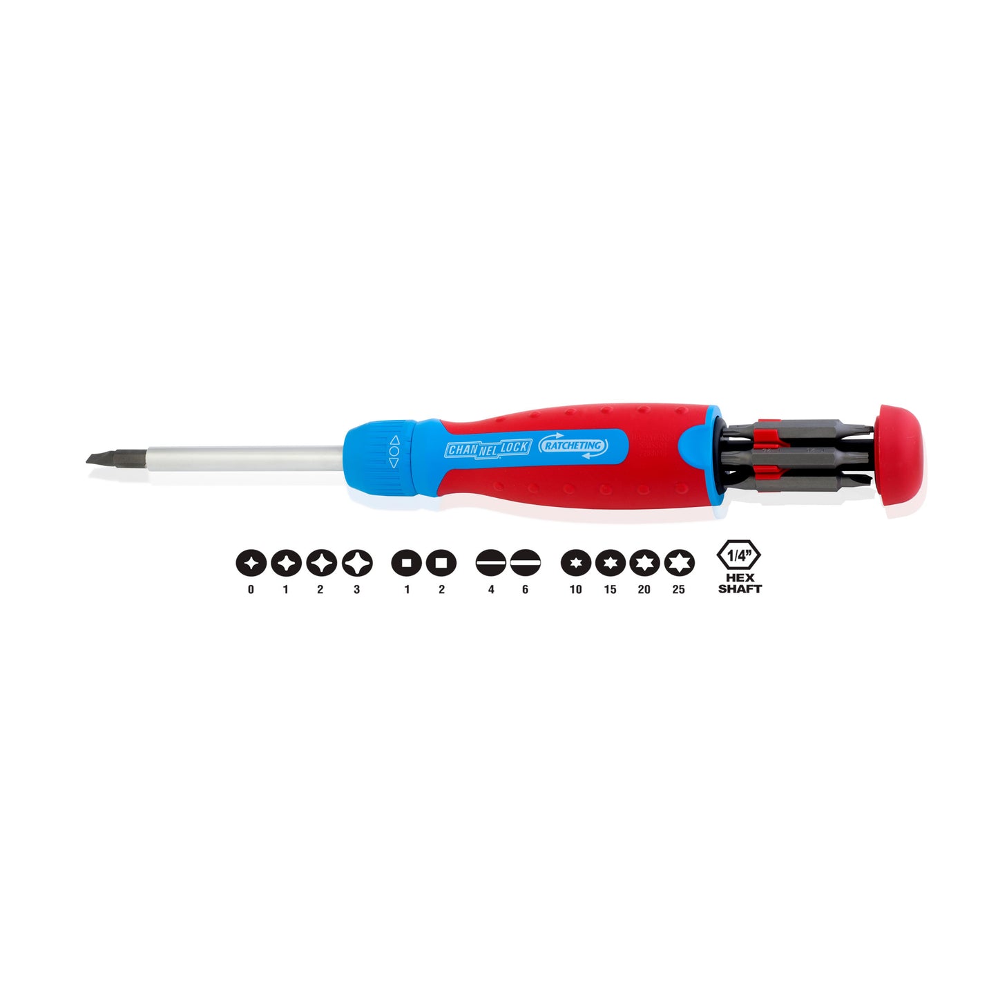 13-in-1 Ratcheting Multi-Bit Screwdriver (131CB)