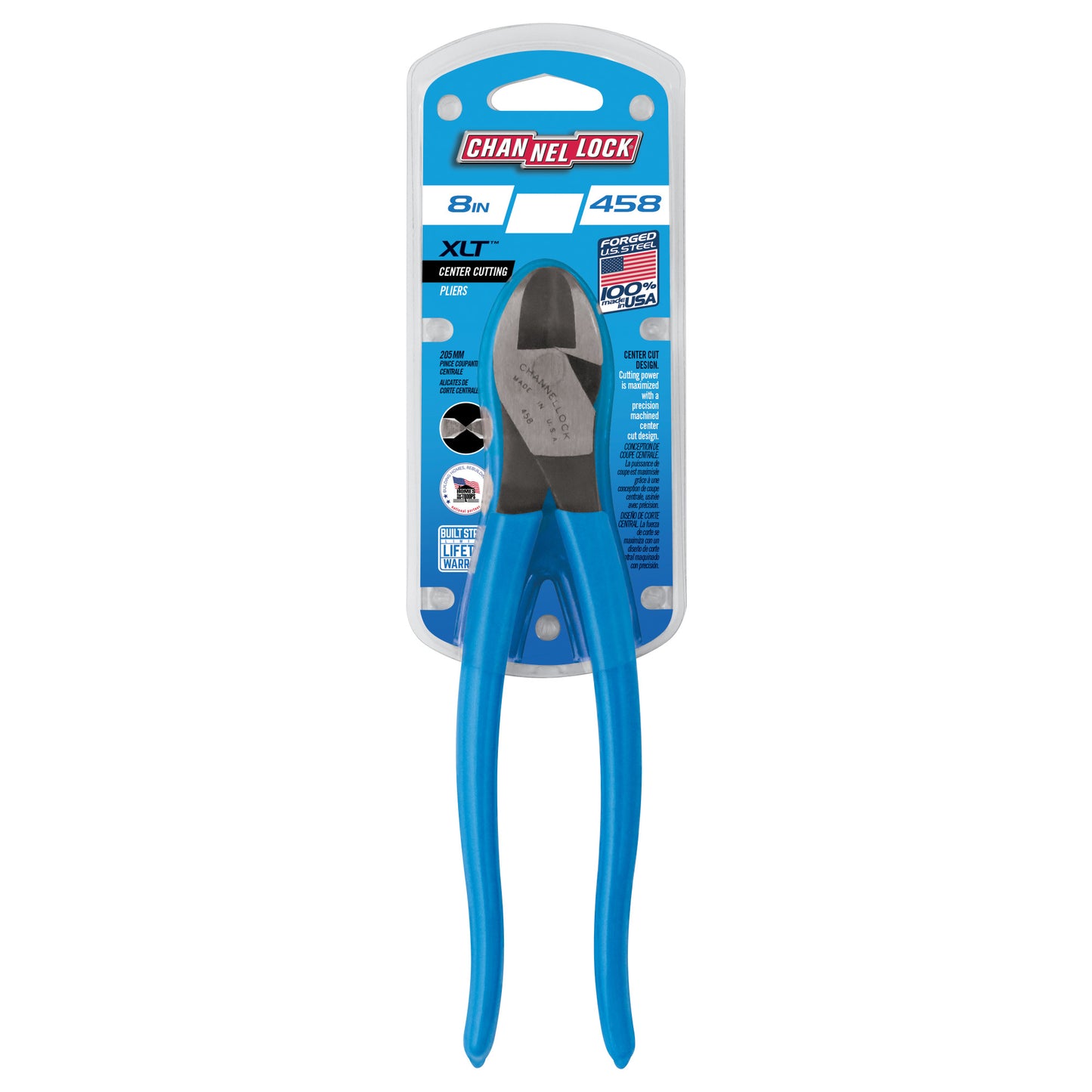 8-inch XLT™ Center Cutting Pliers (458)
