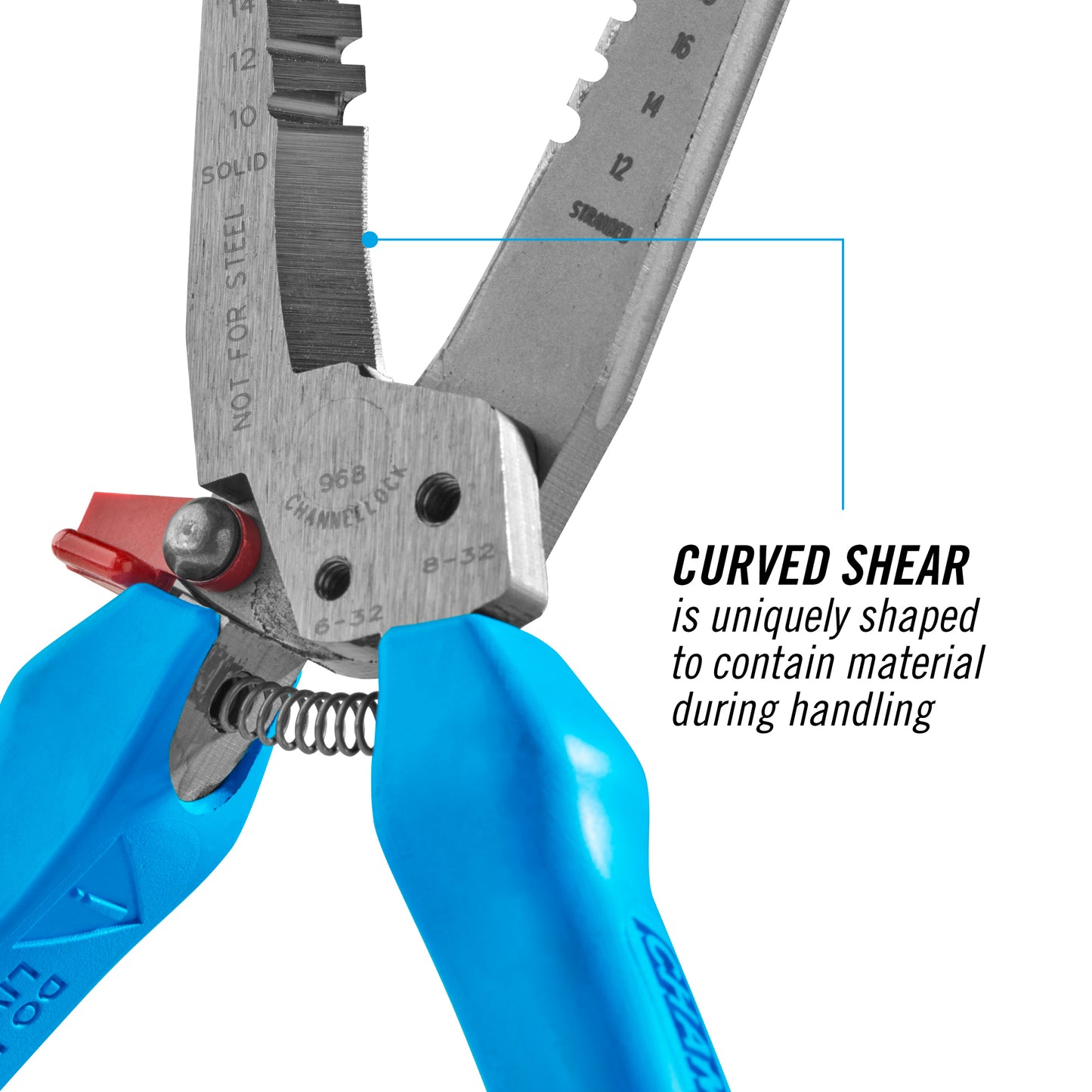 7.5-inch Forged Wire Stripper (968)