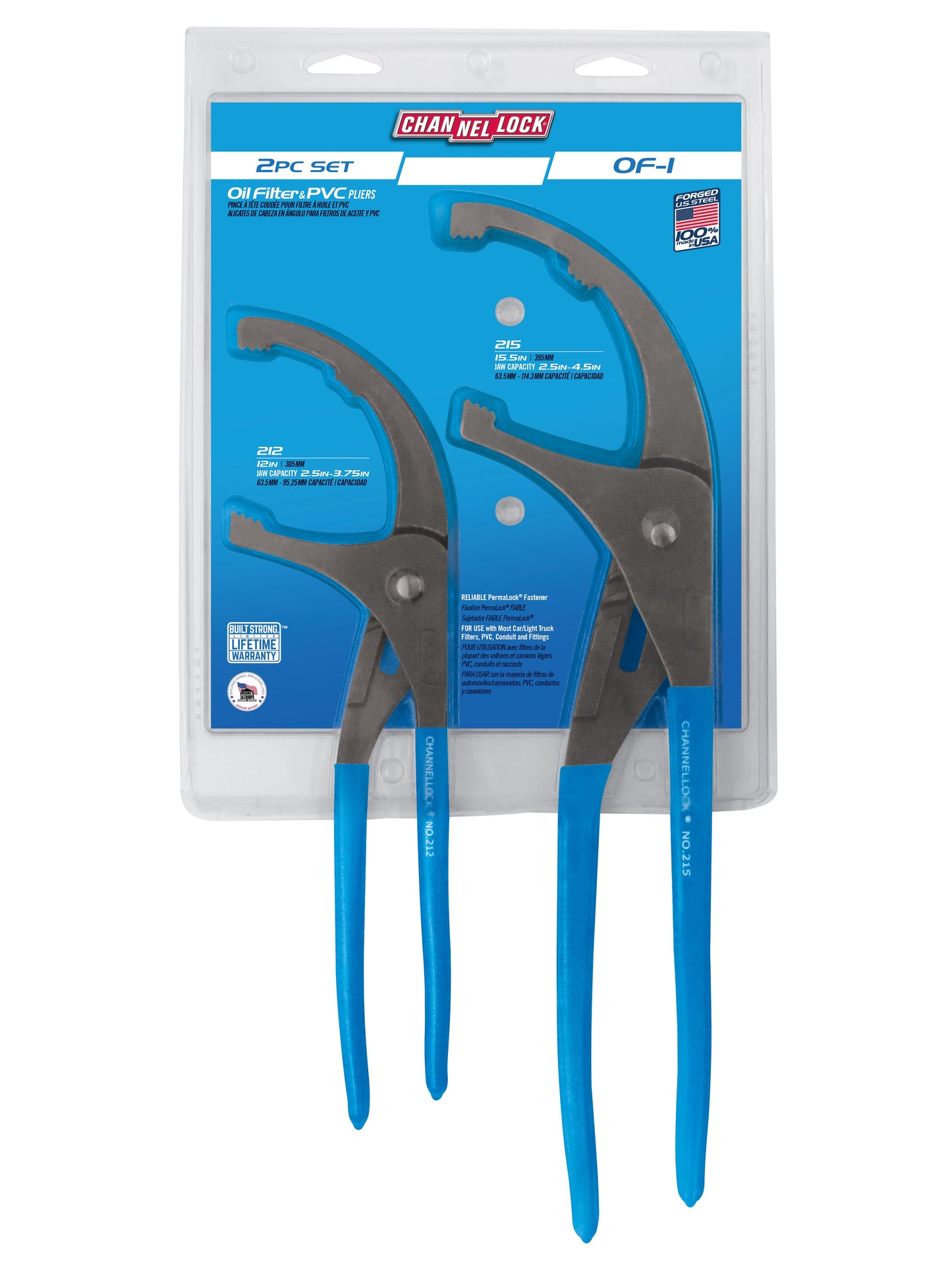 2pc Oil Filter/ PVC Pliers Set (OF-1)