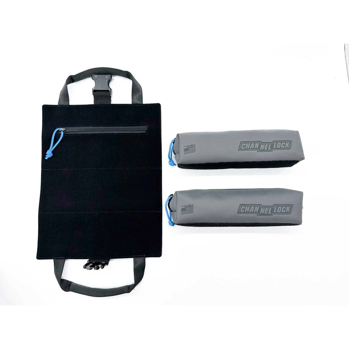 MTR2G CHANNELLOCK® PRO 2-Pouch Modular Tool Roll System with LASERLOCK Fabric™ and 6/12™ Compatible