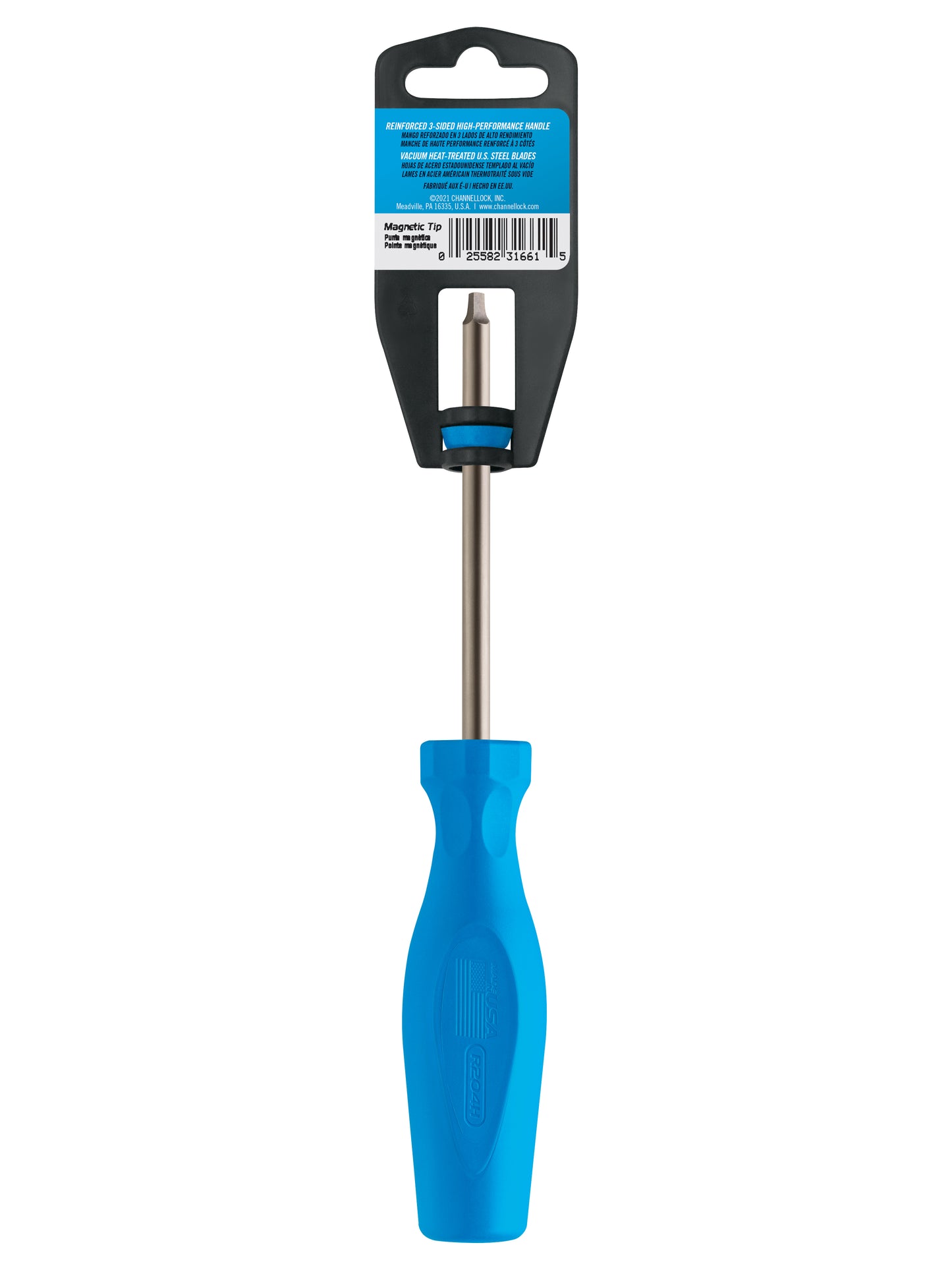 Square Recess #2 X 4-inch Professional Screwdriver (R204H)