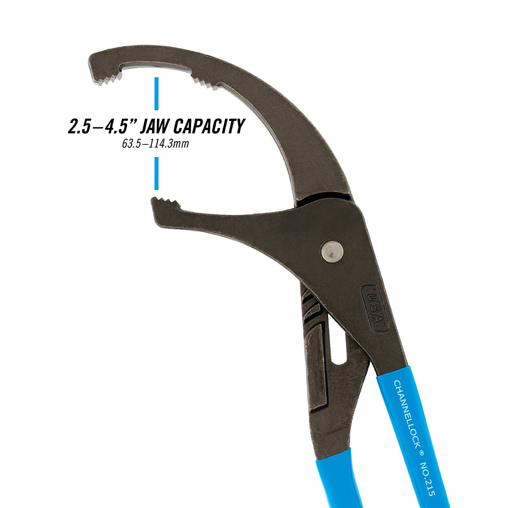 15.5-inch Oil Filter/PVC Pliers (215)