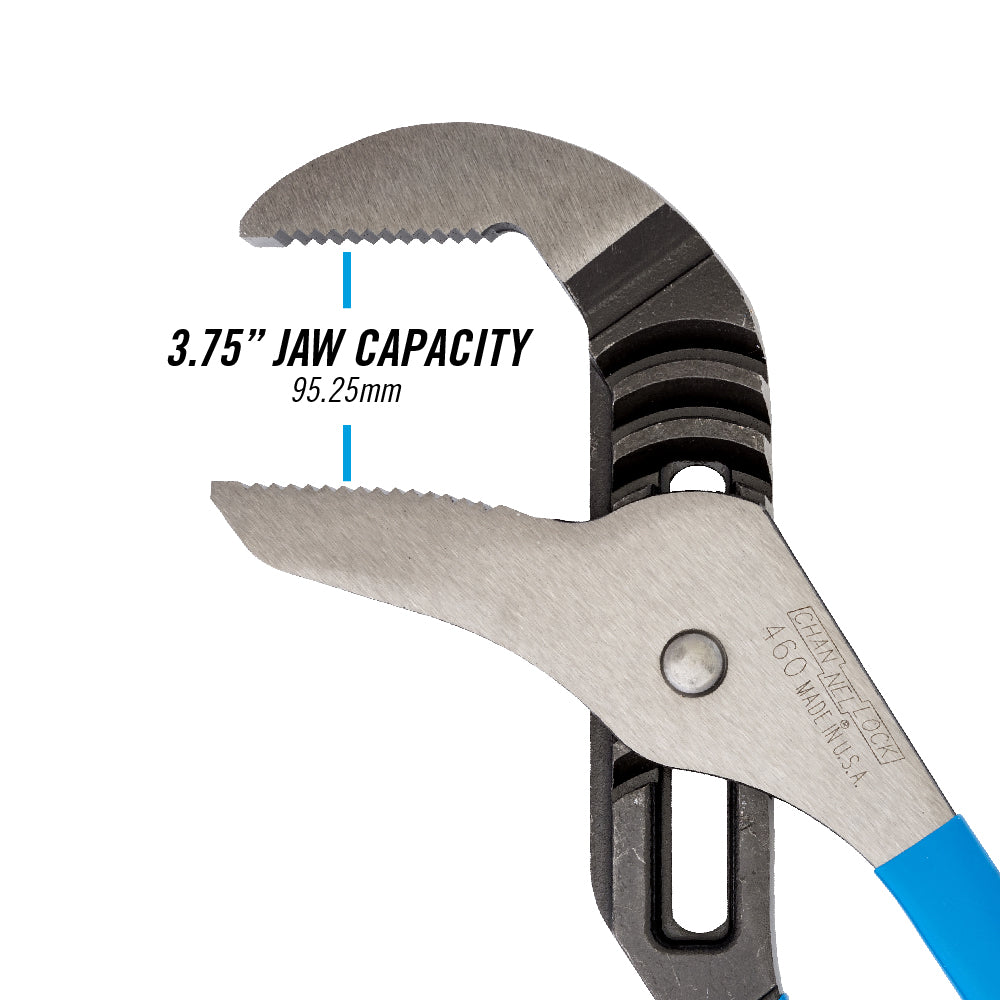 16.5-inch Straight Jaw Tongue & Groove Pliers (460)