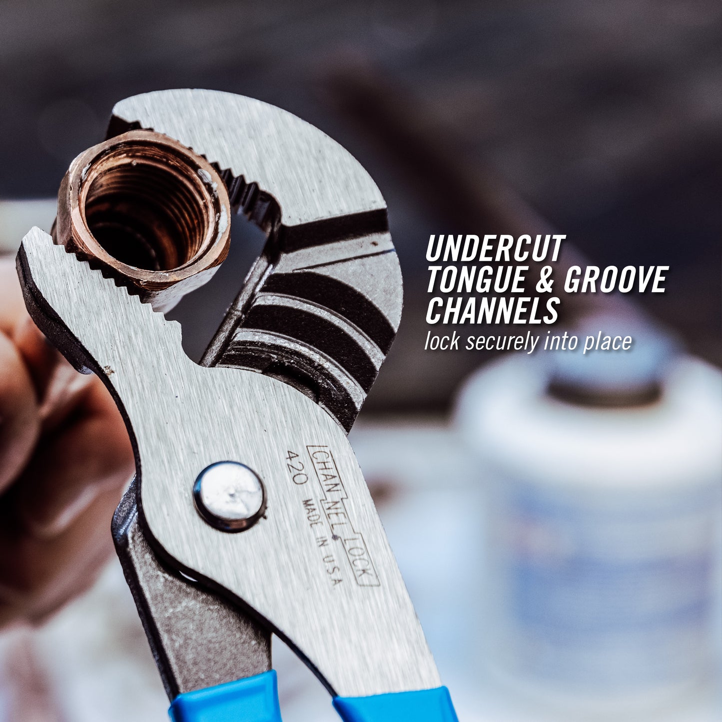 6.5-inch Straight Jaw Tongue & Groove Pliers (426)