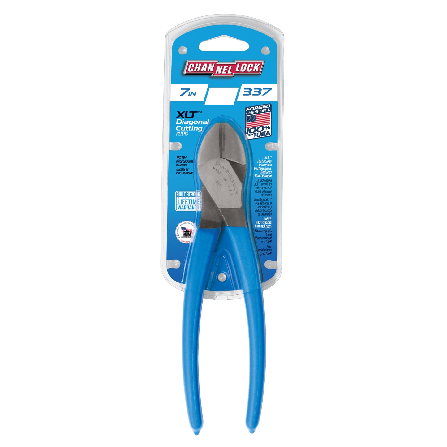 7-inch XLT Diagonal Cutting Pliers (337)