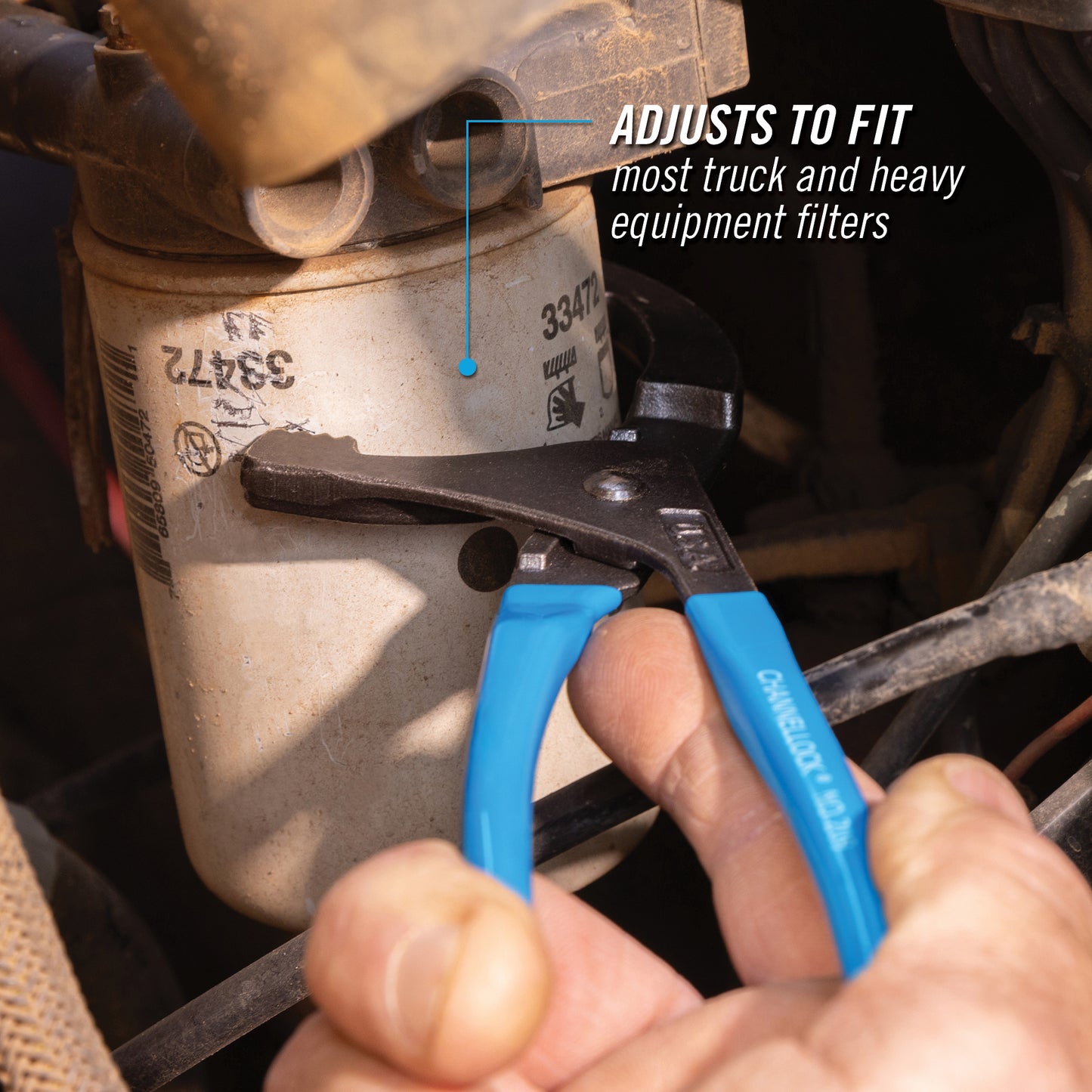 9-inch Oil Filter/PVC Pliers (209)
