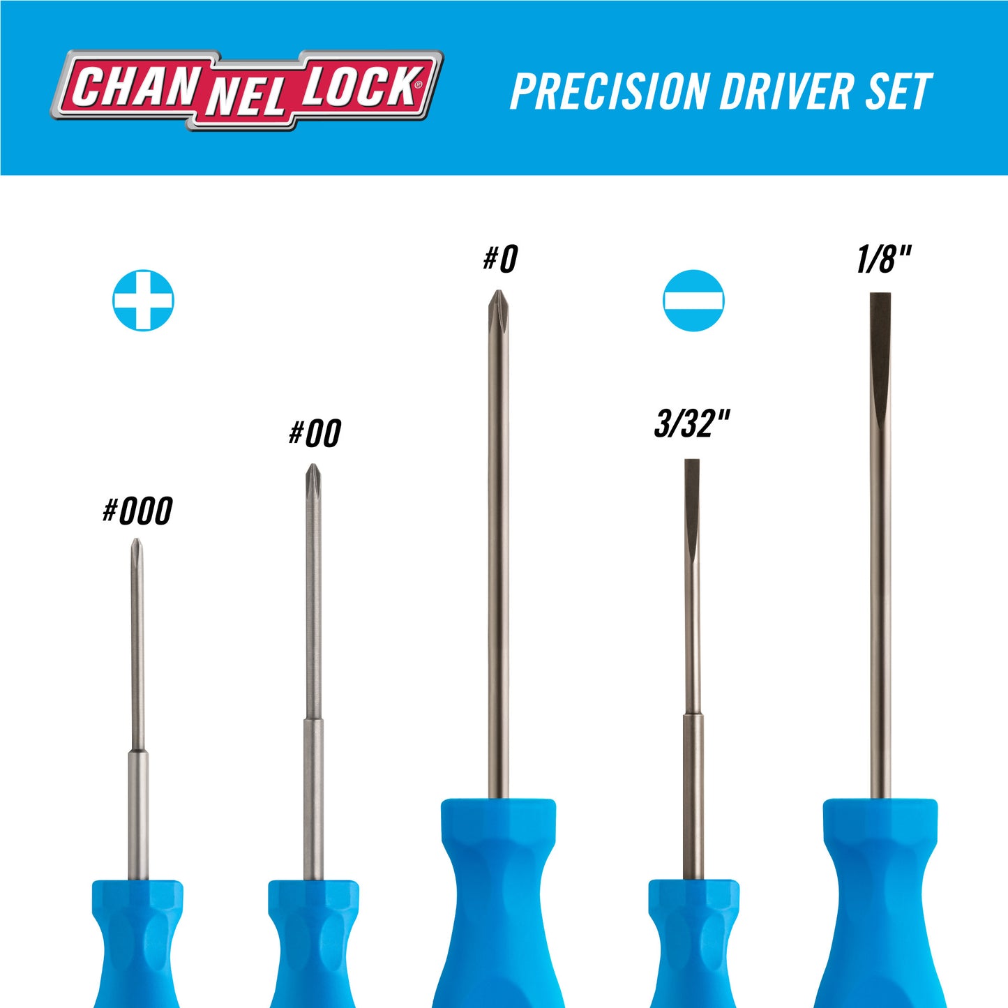 5pc Precision Screwdriver Set (SP-5H)