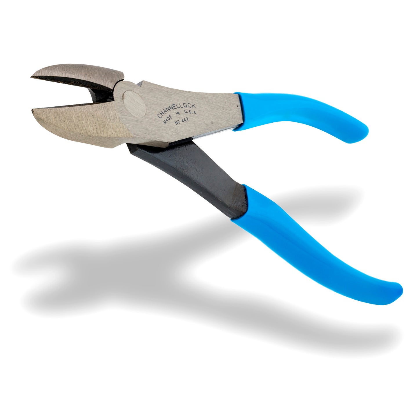 8-inch High Leverage Curved Diagonal Cutting Pliers (447)