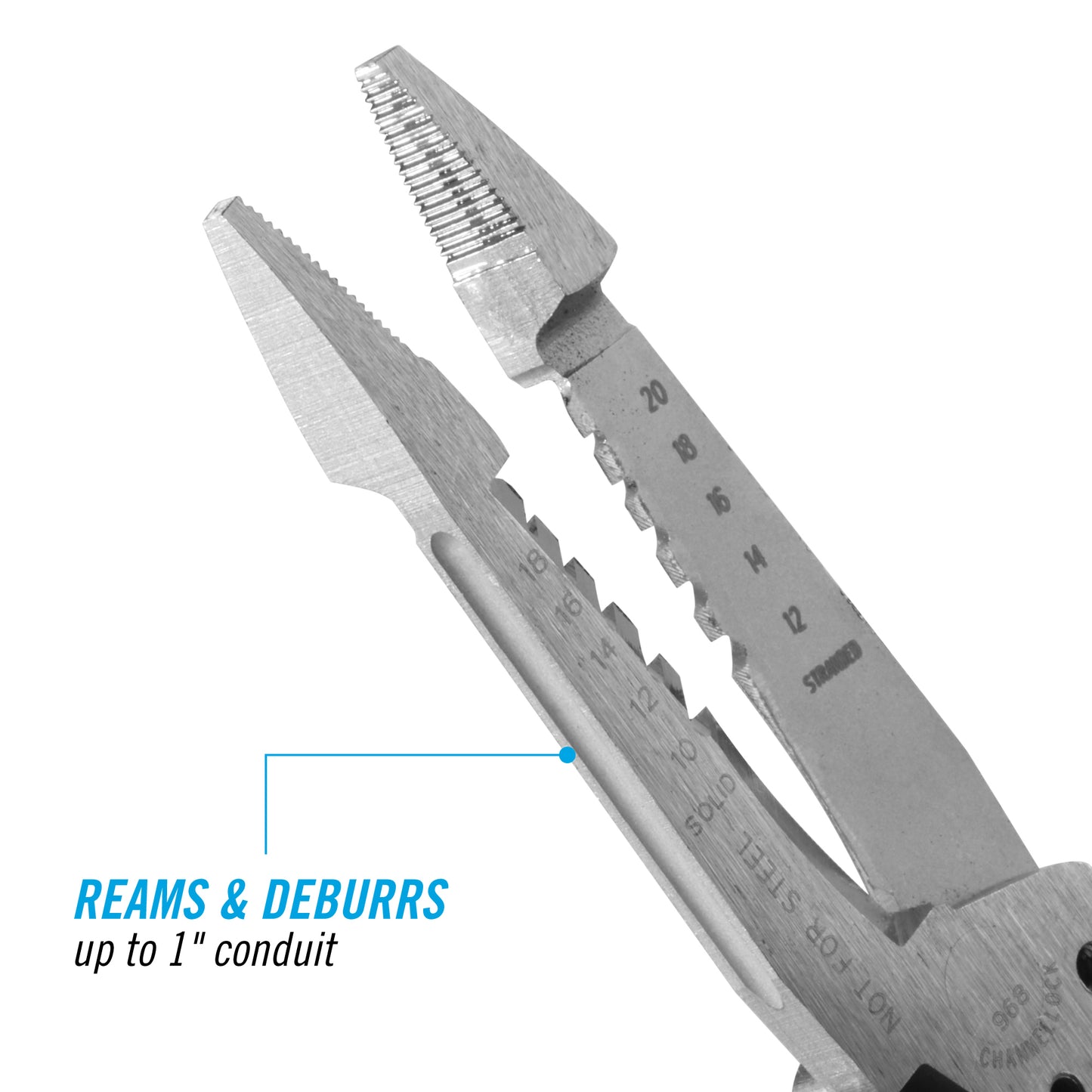 7.5-inch Forged Wire Stripper (968)
