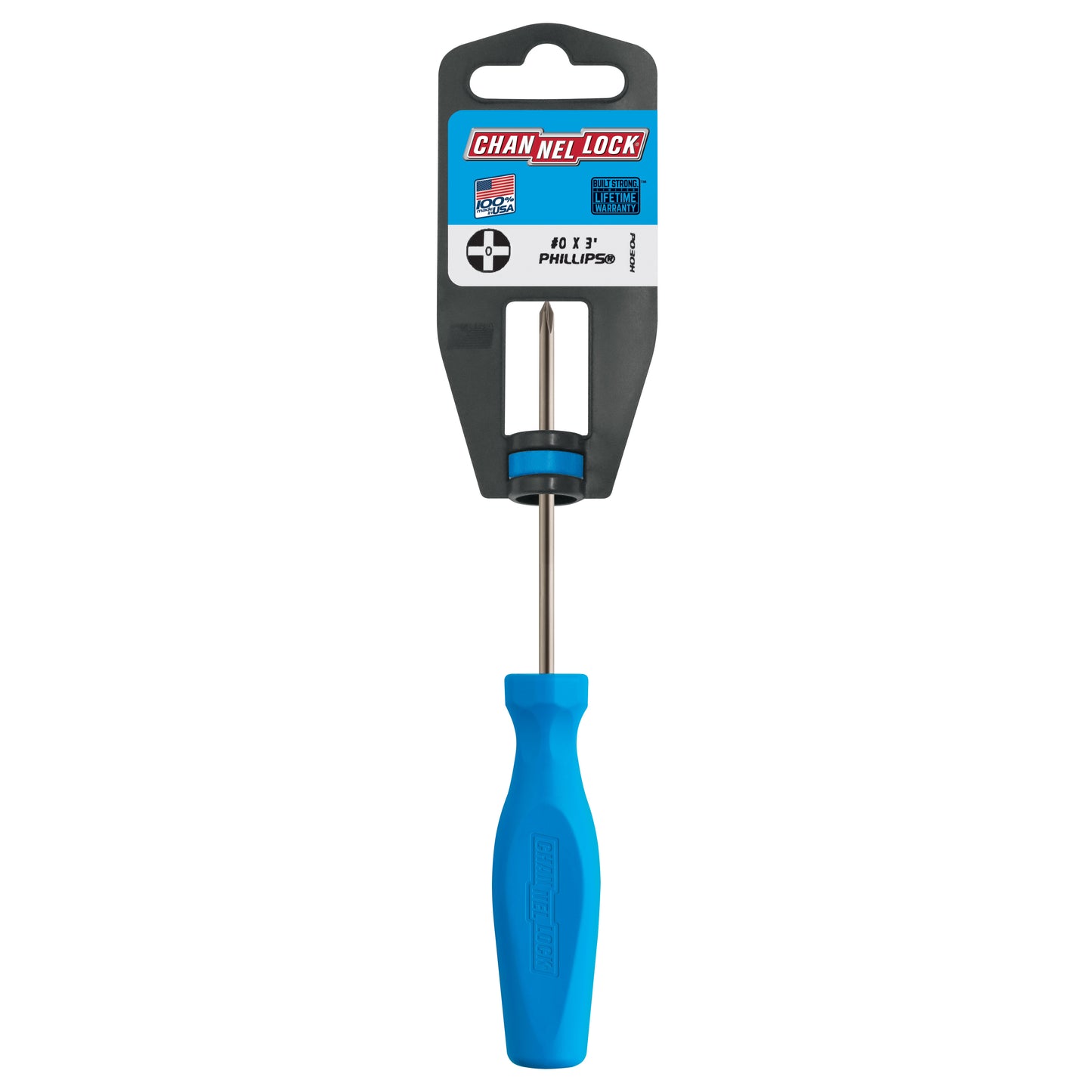 PHILLIPS #0 x 3-inch Professional Precision Screwdriver (P030H)