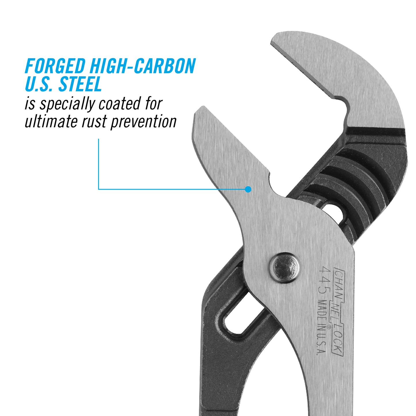 12-inch Smooth Jaw Tongue & Groove Pliers (445)