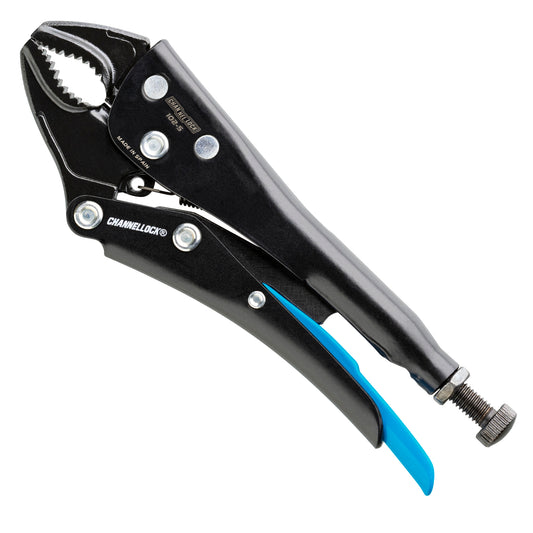 5-inch Curved Jaw Locking Pliers w/ Cutter (102-5)