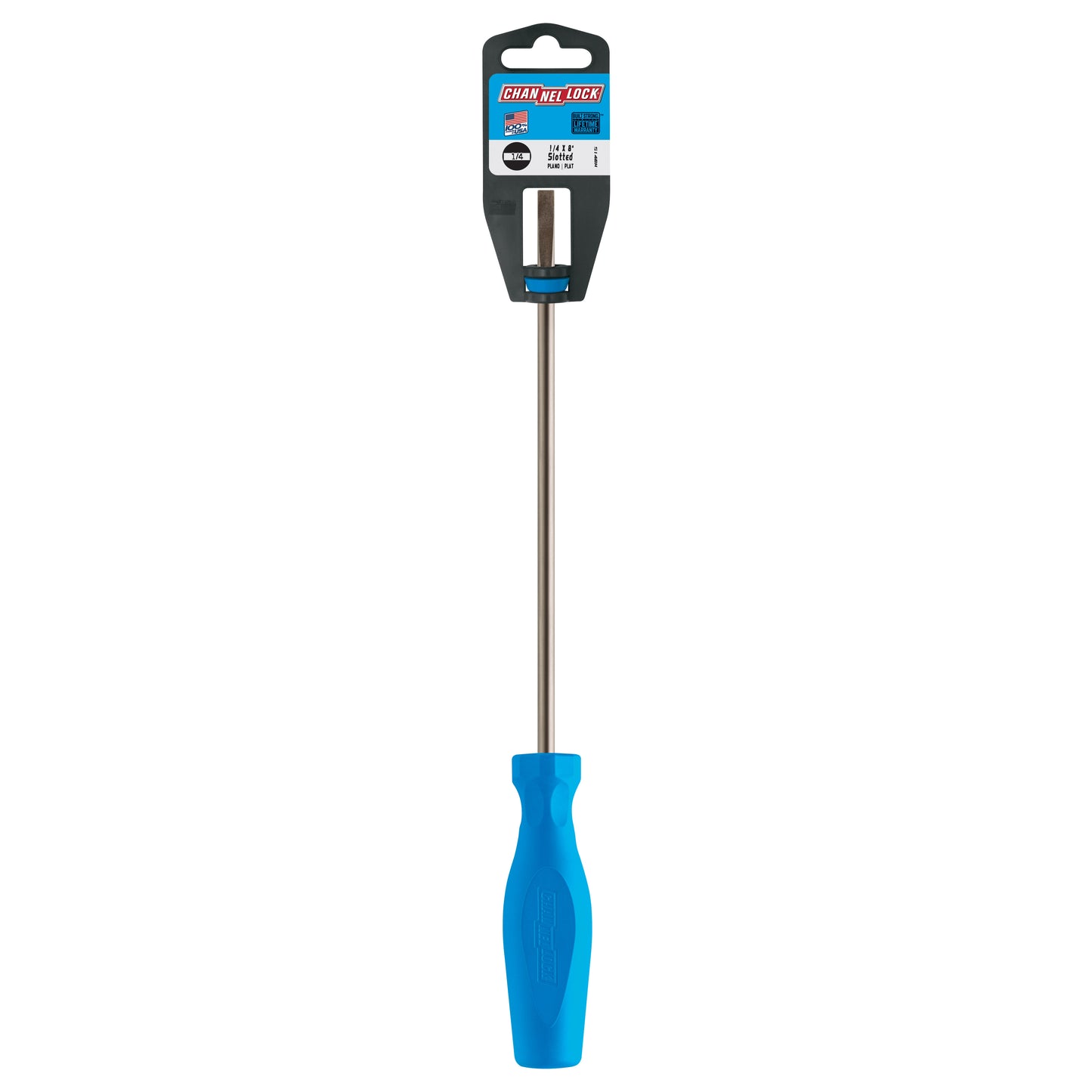 S148H Slotted 1/4 x 8-inch Professional Screwdriver