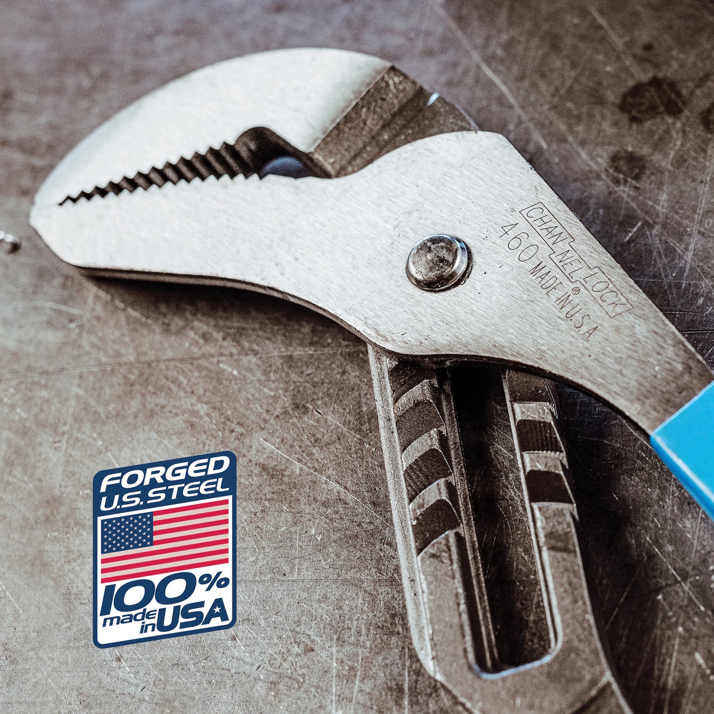 16.5-inch Straight Jaw Tongue & Groove Pliers (460)