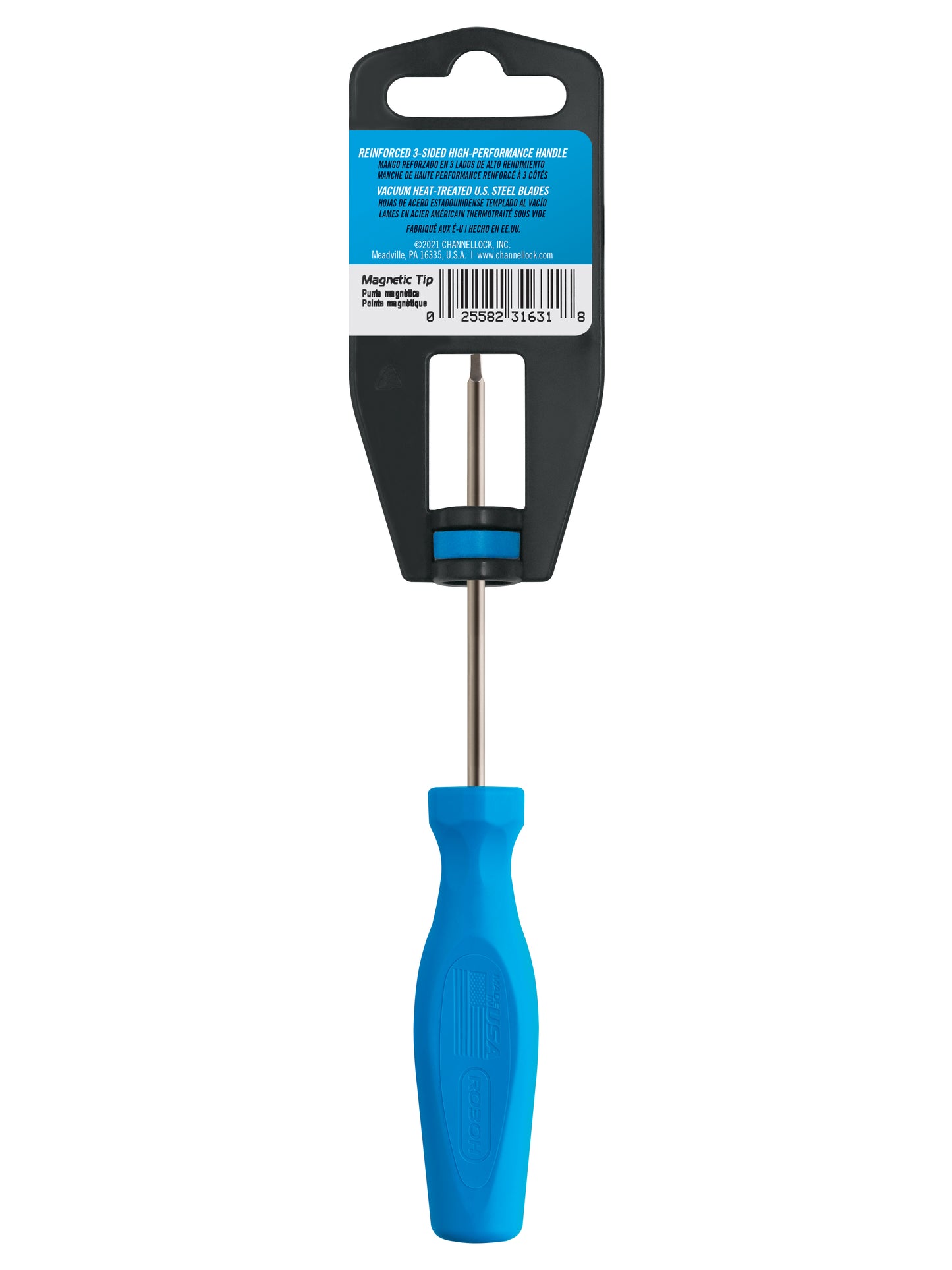 Square Recess #0 x 3-inch Professional Screwdriver (R030H)