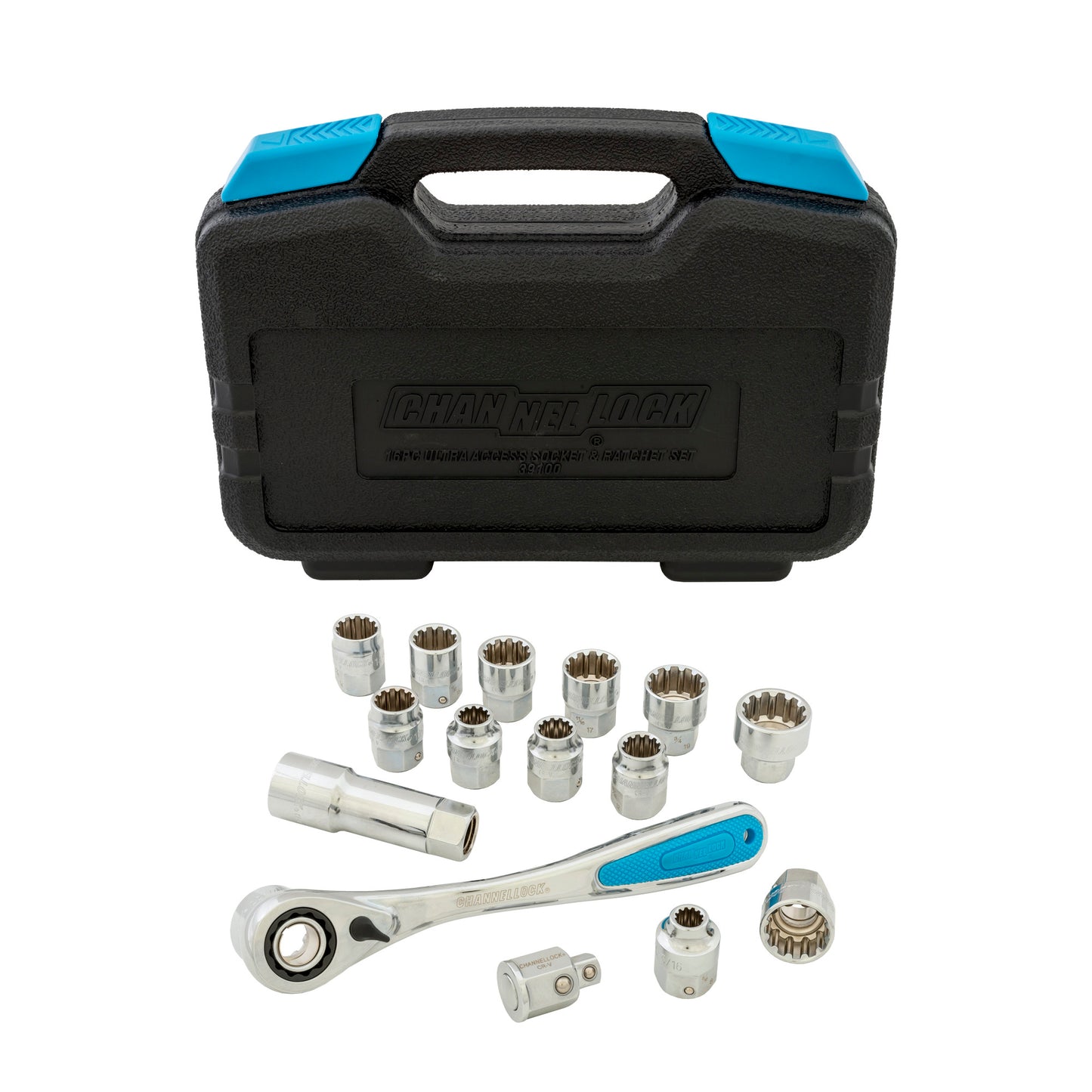 16pc Pass-Thru Uni-Fit Socket Set (39100)