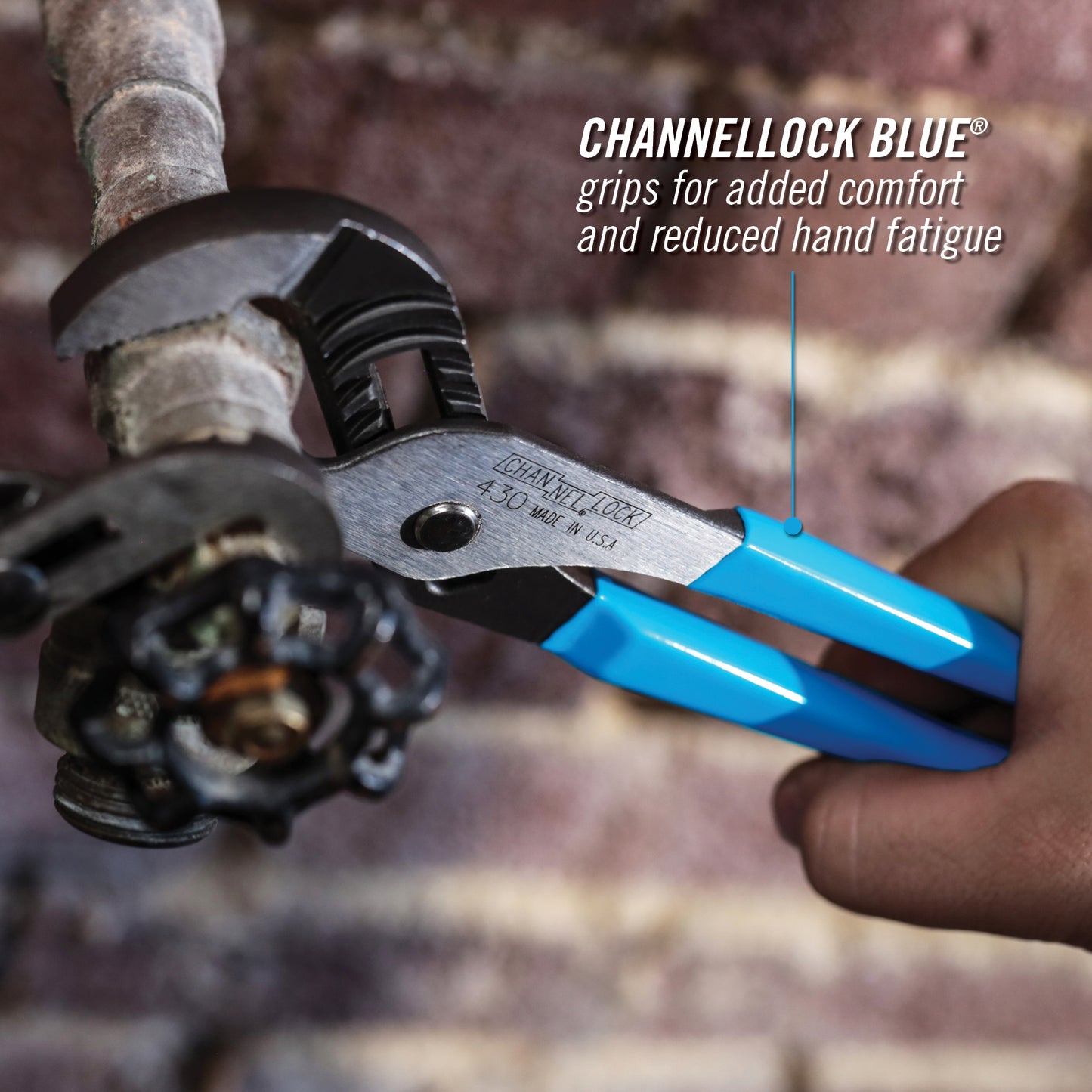 10-inch Straight Jaw Tongue & Groove Pliers (430)