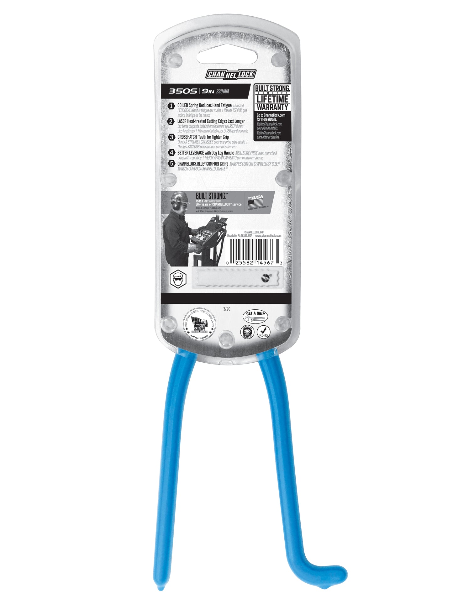 9-inch Ironworker's Pliers (350S)