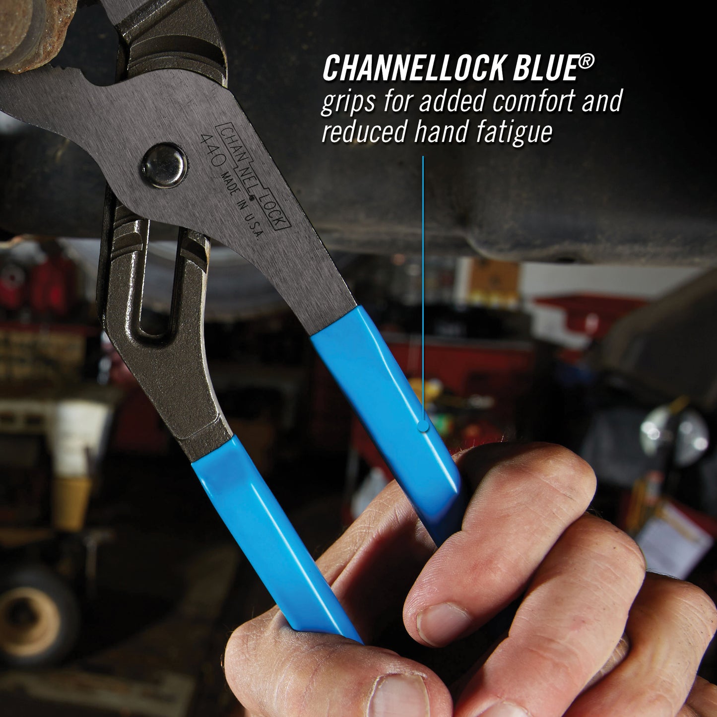 12-inch Straight Jaw Tongue & Groove Pliers (440)