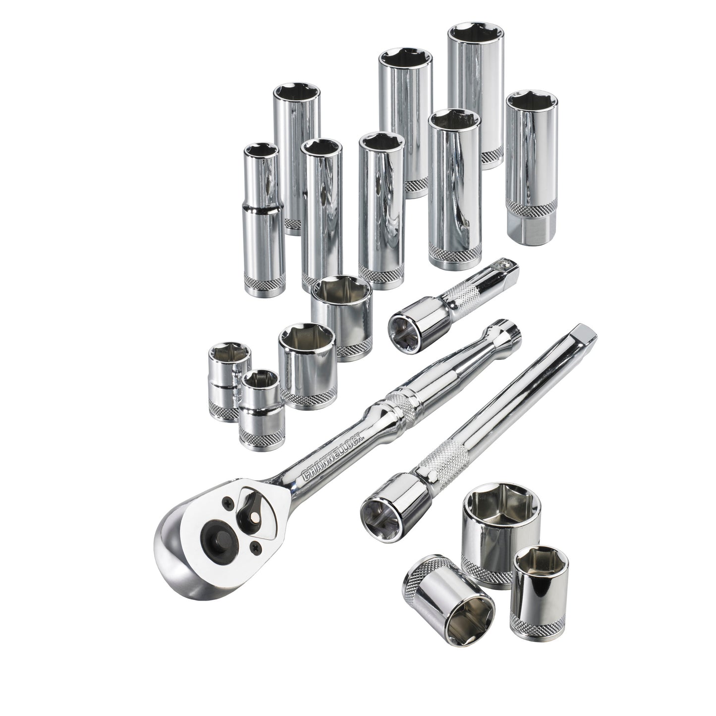 18pc 3/8" SAE Drive Socket Set (38181)