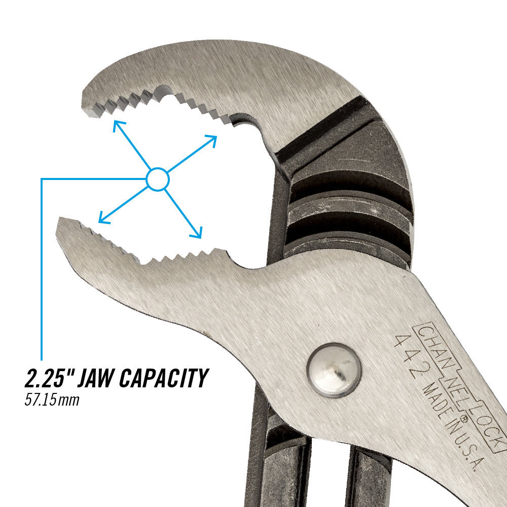 12-inch V-Jaw Tongue & Groove Pliers (442)
