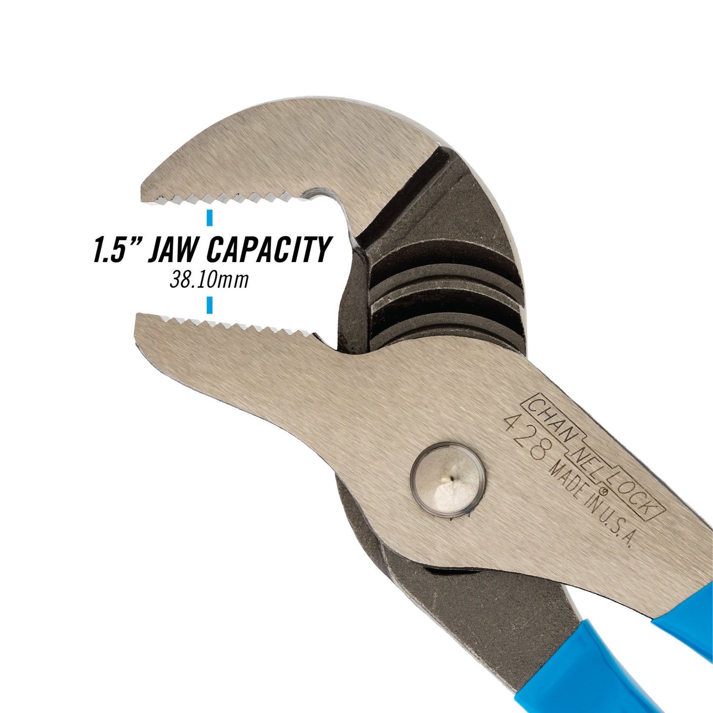 8-inch Straight Jaw Tongue & Groove Pliers (428)