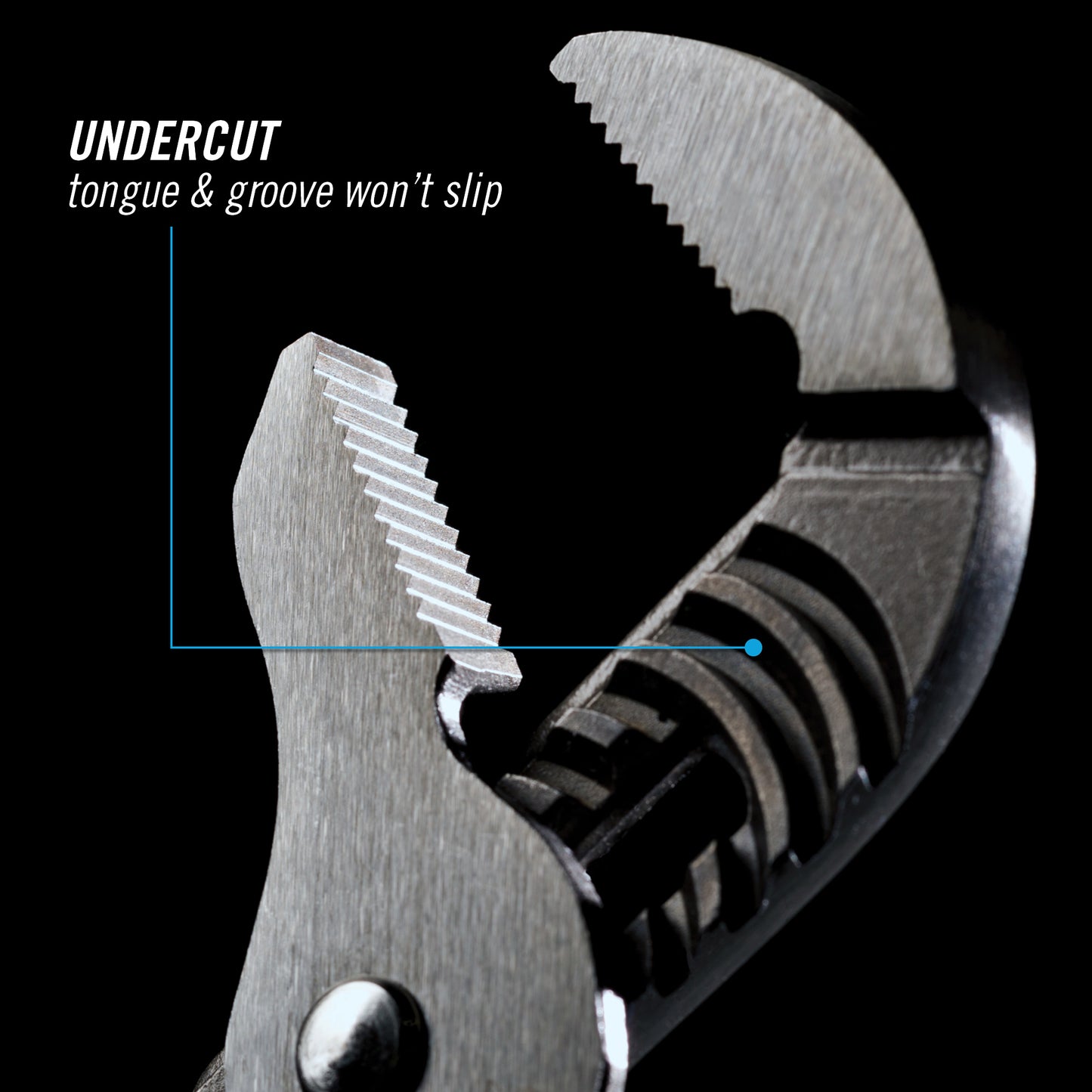 16.5-inch Straight Jaw Tongue & Groove Pliers (460)