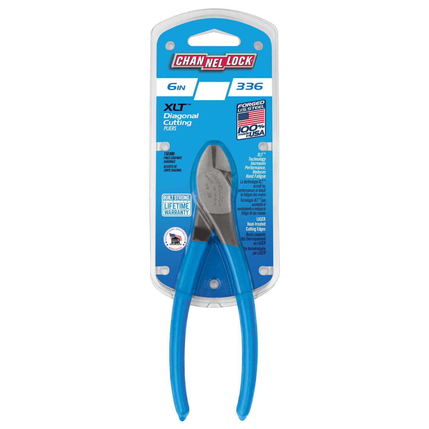 6-inch XLT Diagonal Cutting Pliers (336)