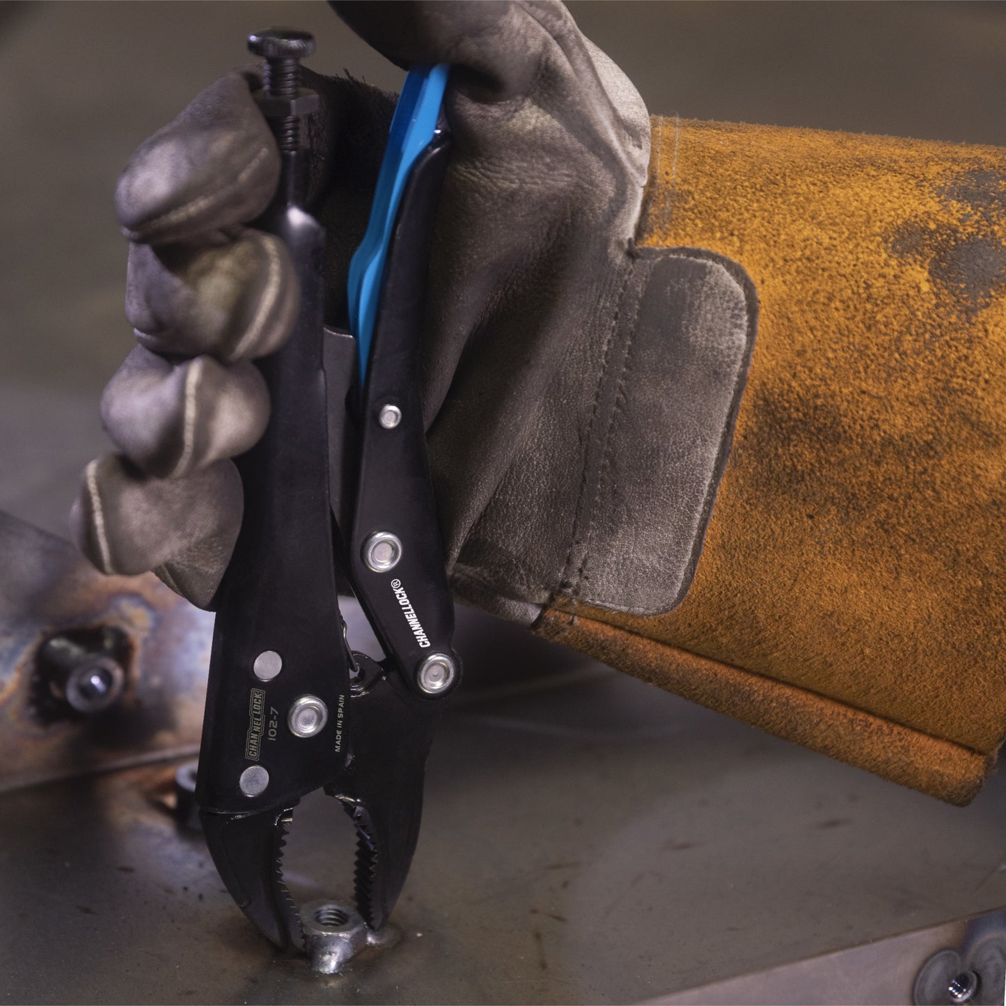 7-inch Straight Jaw Locking Pliers (101-7)