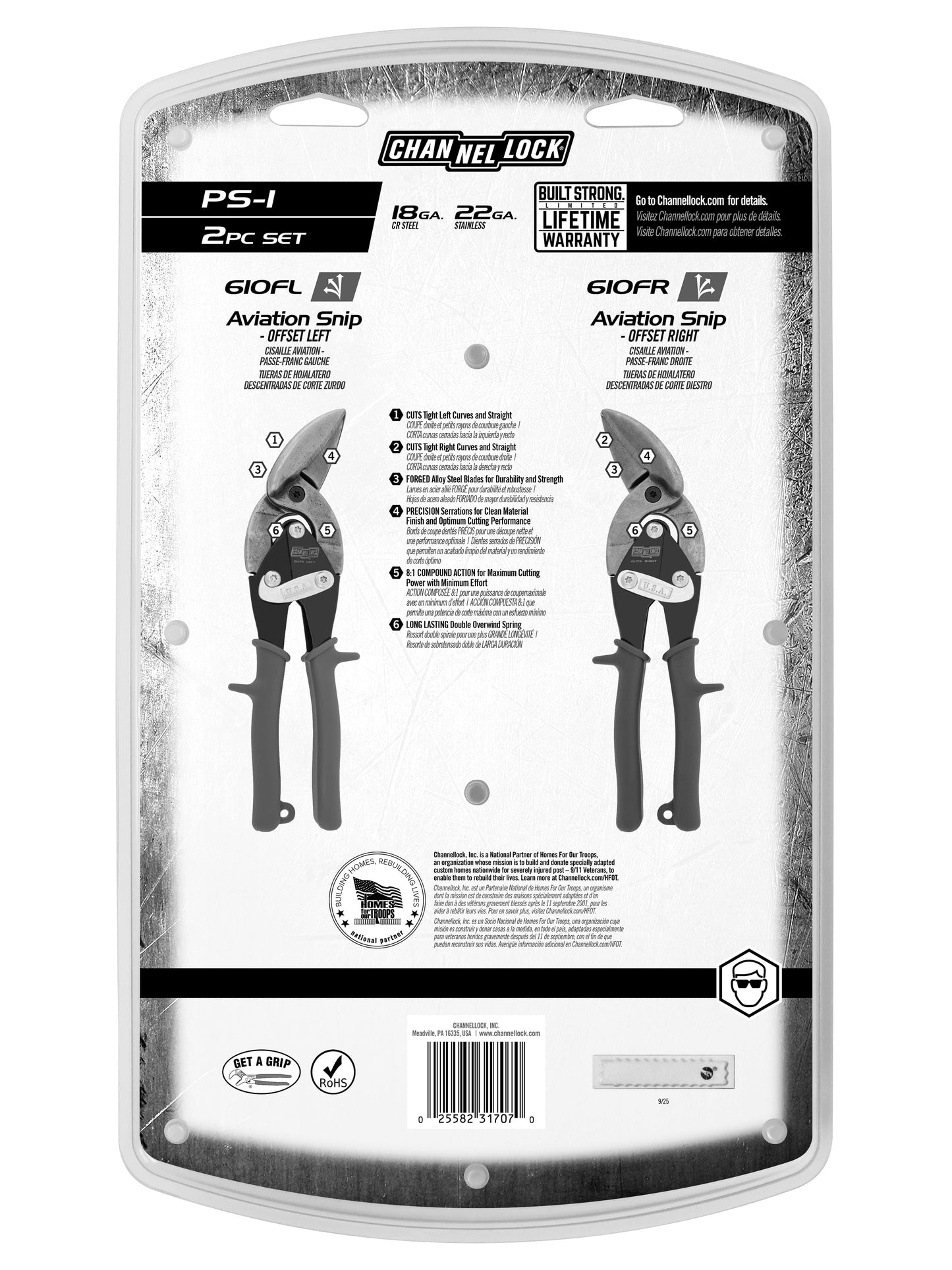 2pc Aviation Snip Set (PS-1)