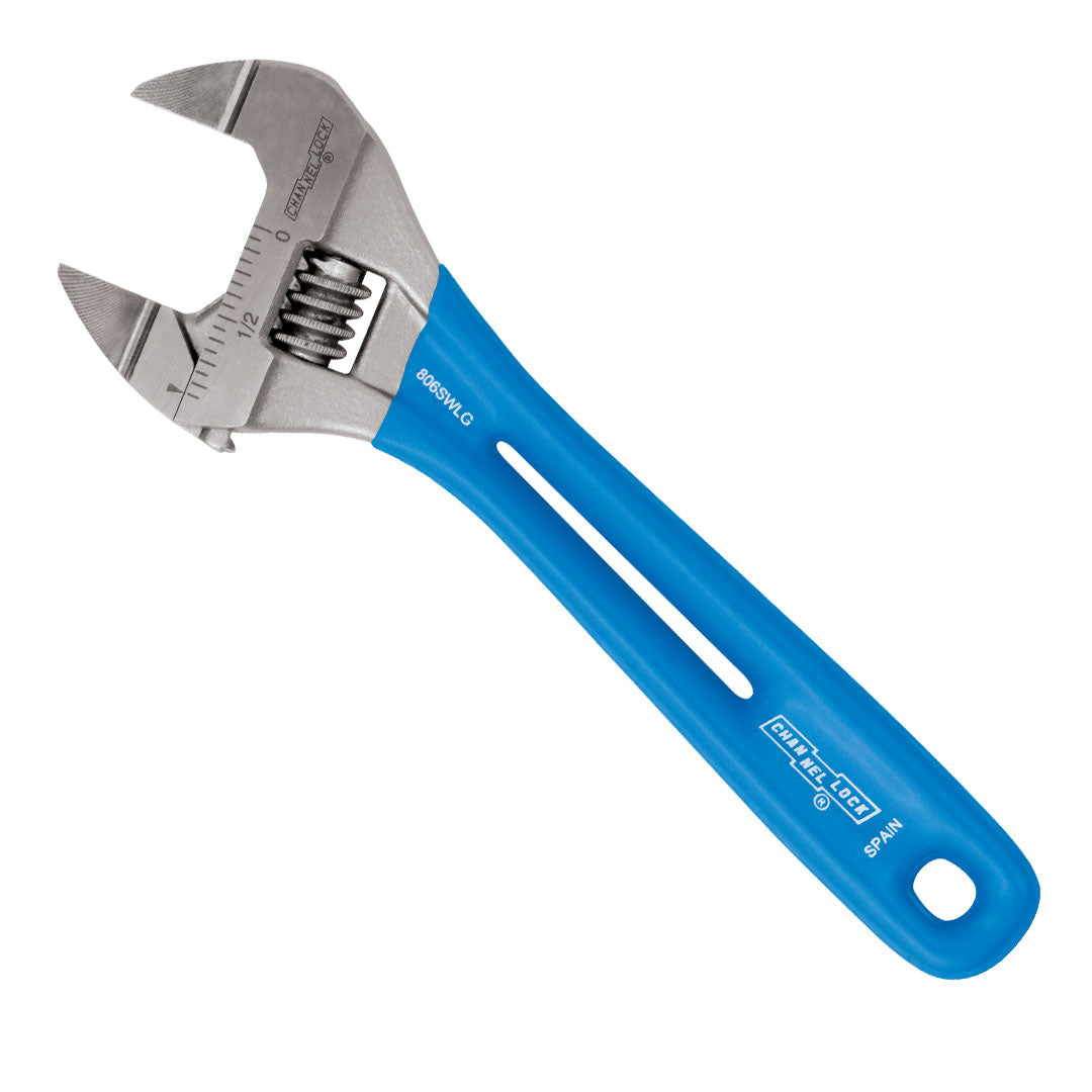 チェルシー 6-inch Lightweight Extra Slim Jaw WideAzz® Adjustable Wrench