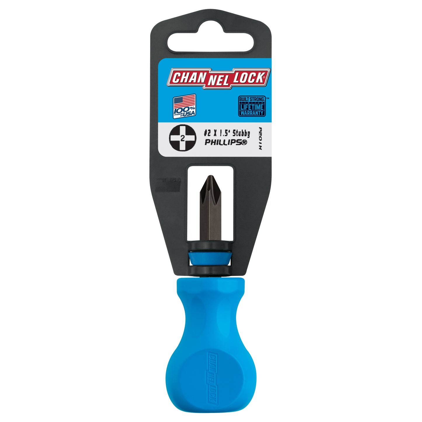 PHILLIPS #2 x 1.5" Stubby Professional Screwdriver (P201H)
