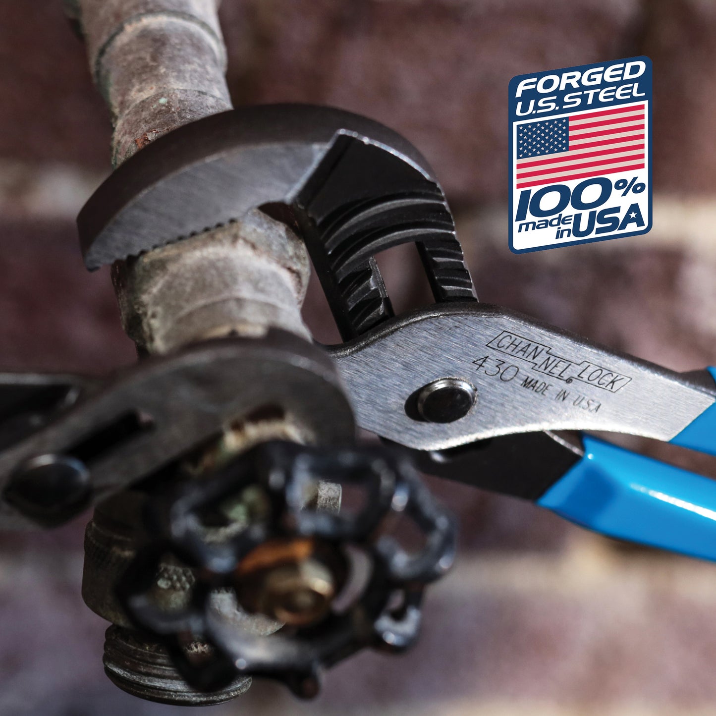 10-inch Straight Jaw Tongue & Groove Pliers (430)