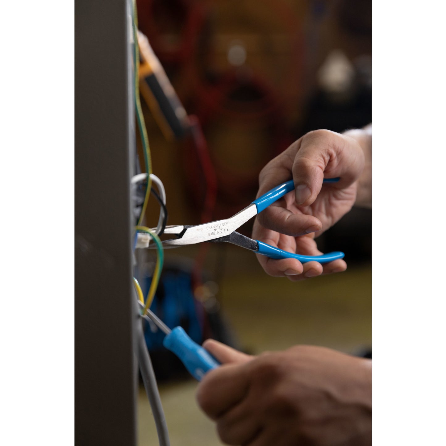 8-inch Needle Nose Long Reach Pliers (738)