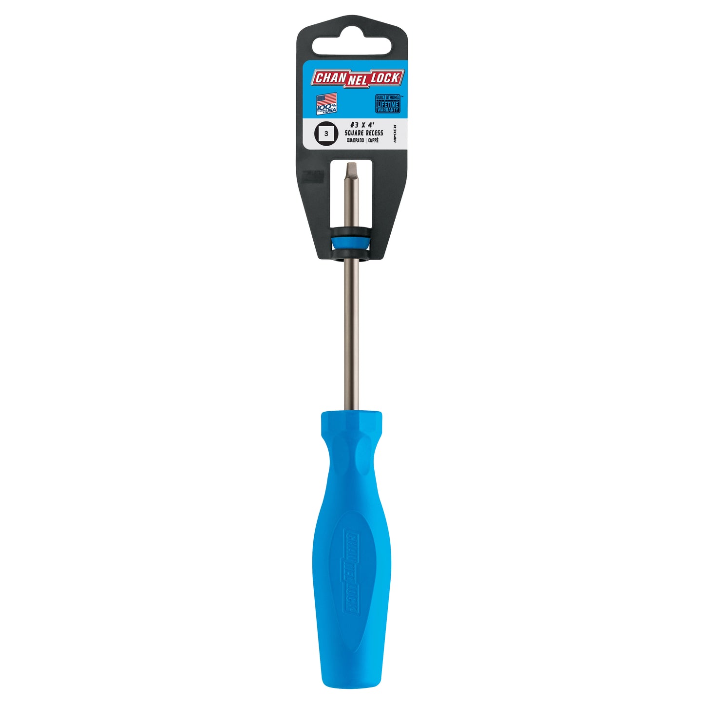 R304H Square Recess #3 X 4-inch Professional Screwdriver