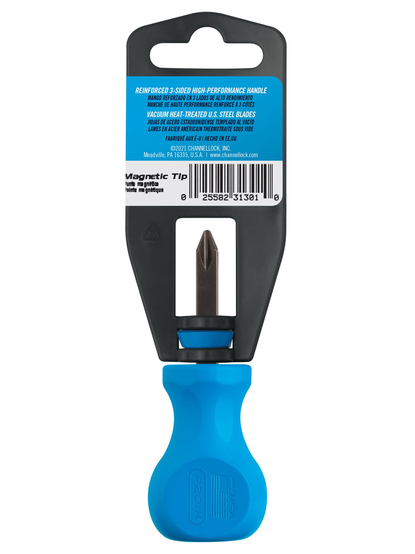 PHILLIPS #2 x 1.5" Stubby Professional Screwdriver (P201H)