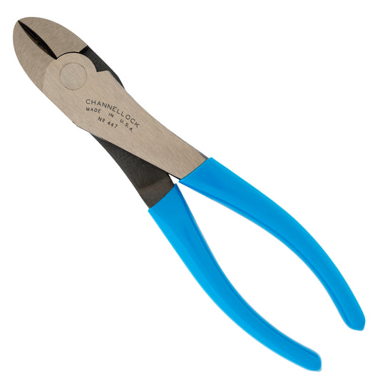 8-inch High Leverage Curved Diagonal Cutting Pliers (447)