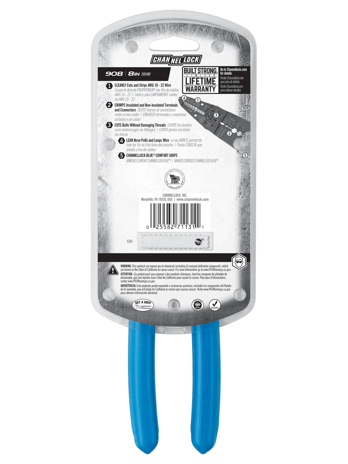 8-inch Wire Stripper (908)