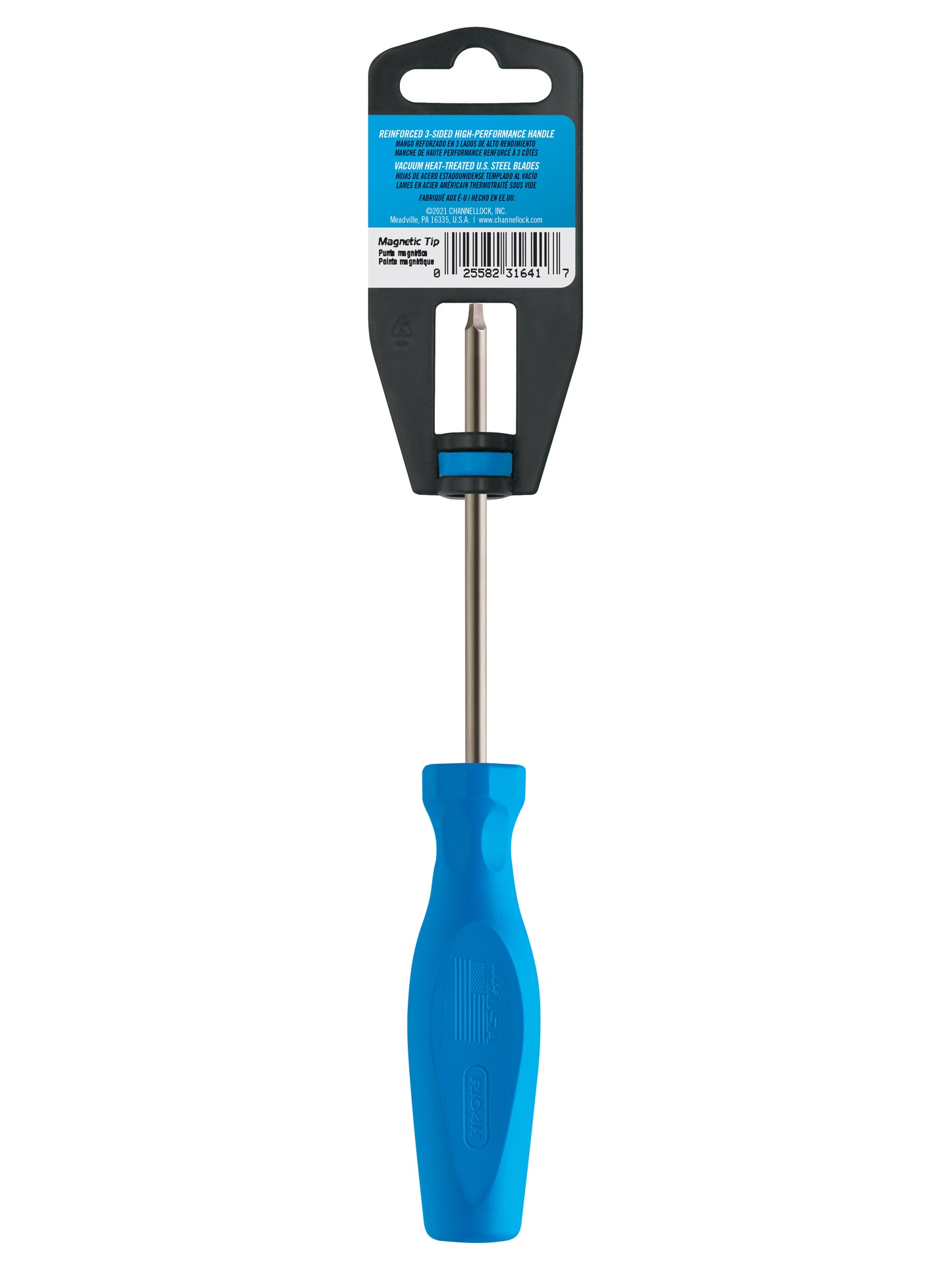 Square Recess #1 X 4-inch Professional Screwdriver (R104H)